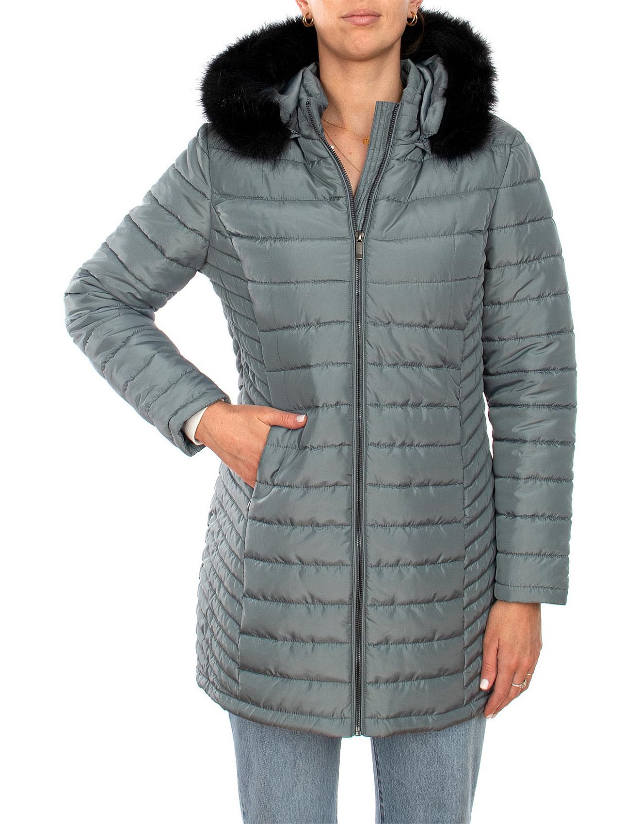 david jones puffer jackets