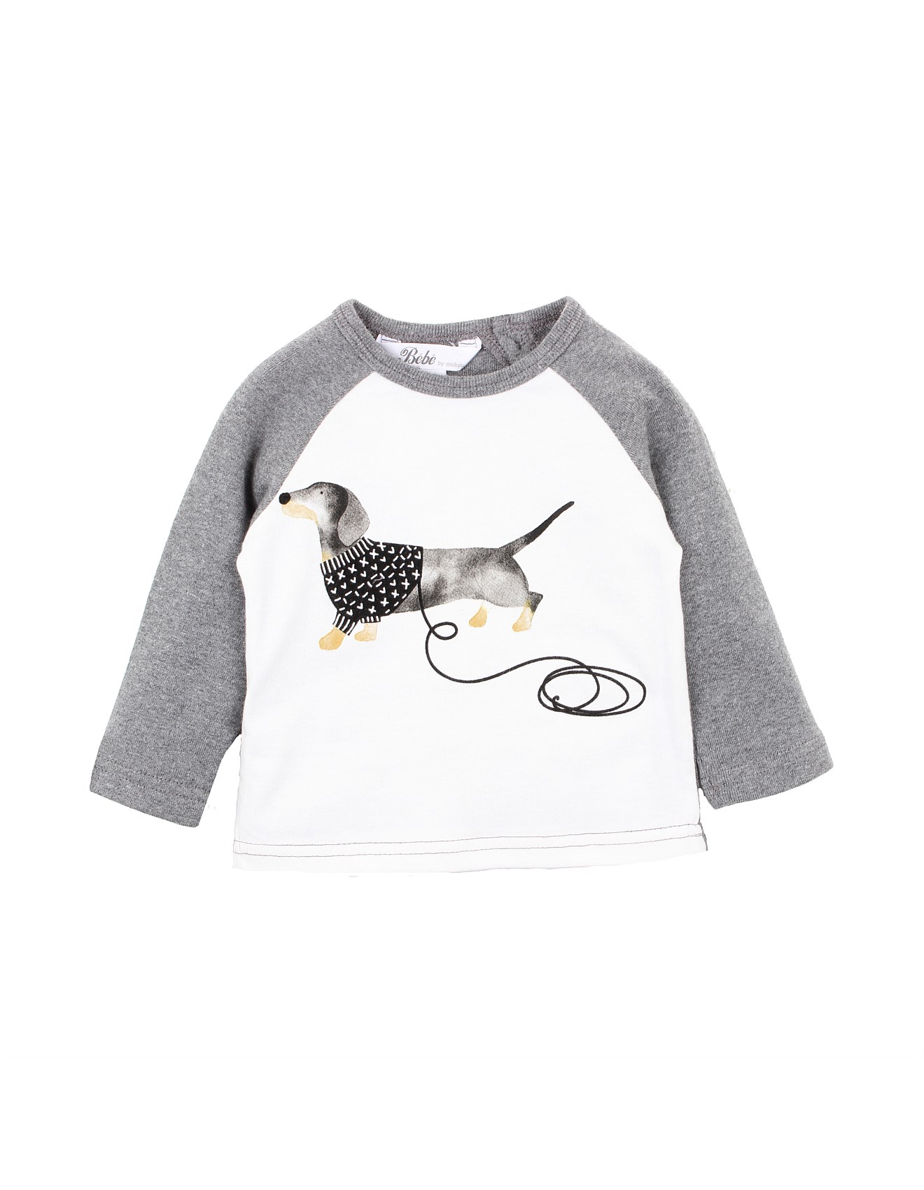 Bebe By Minihaha Bebe By Minihaha Clothing David Jones Will Dog Jumper Tee 3m 2y