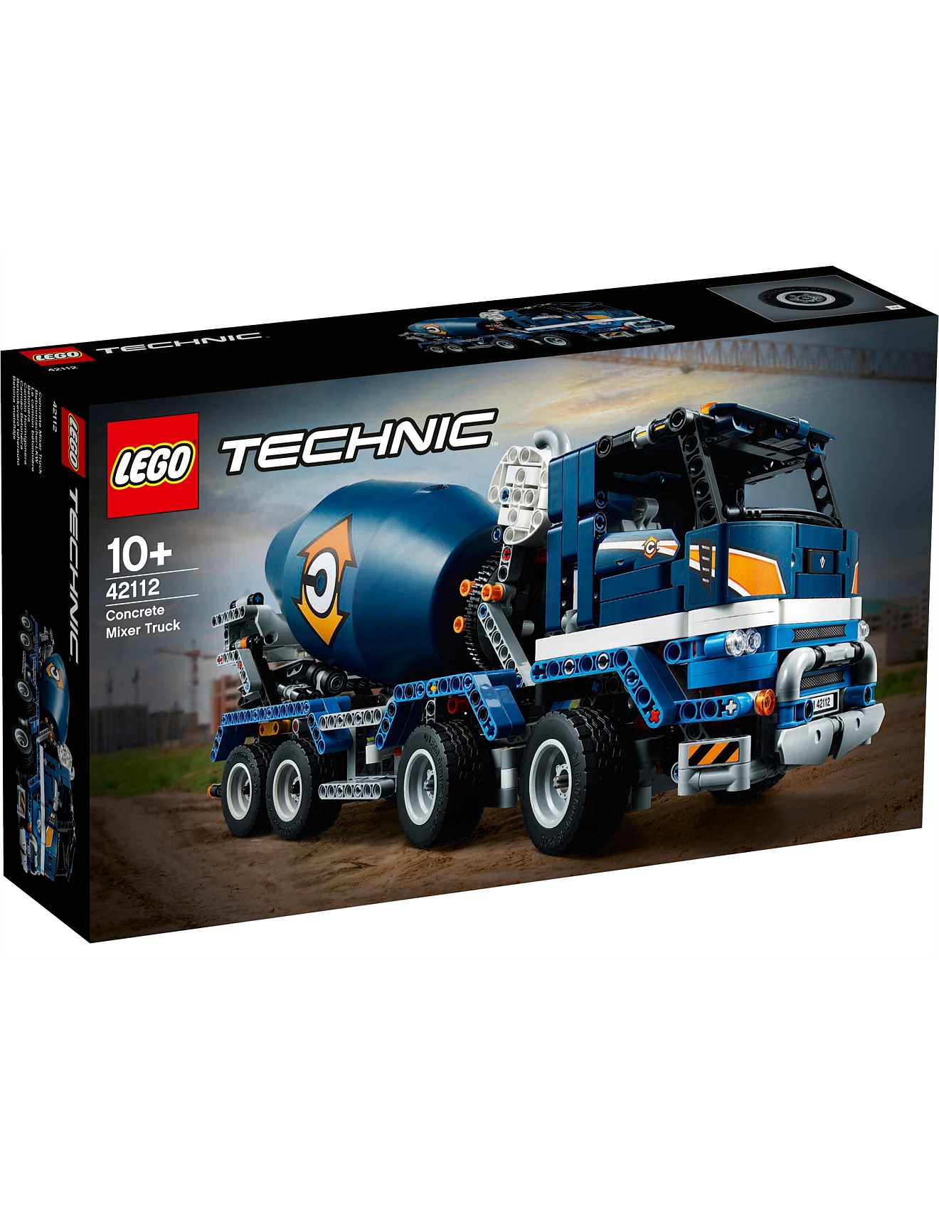 Lego 42112 Technic Concrete Mixer Truck David Jones