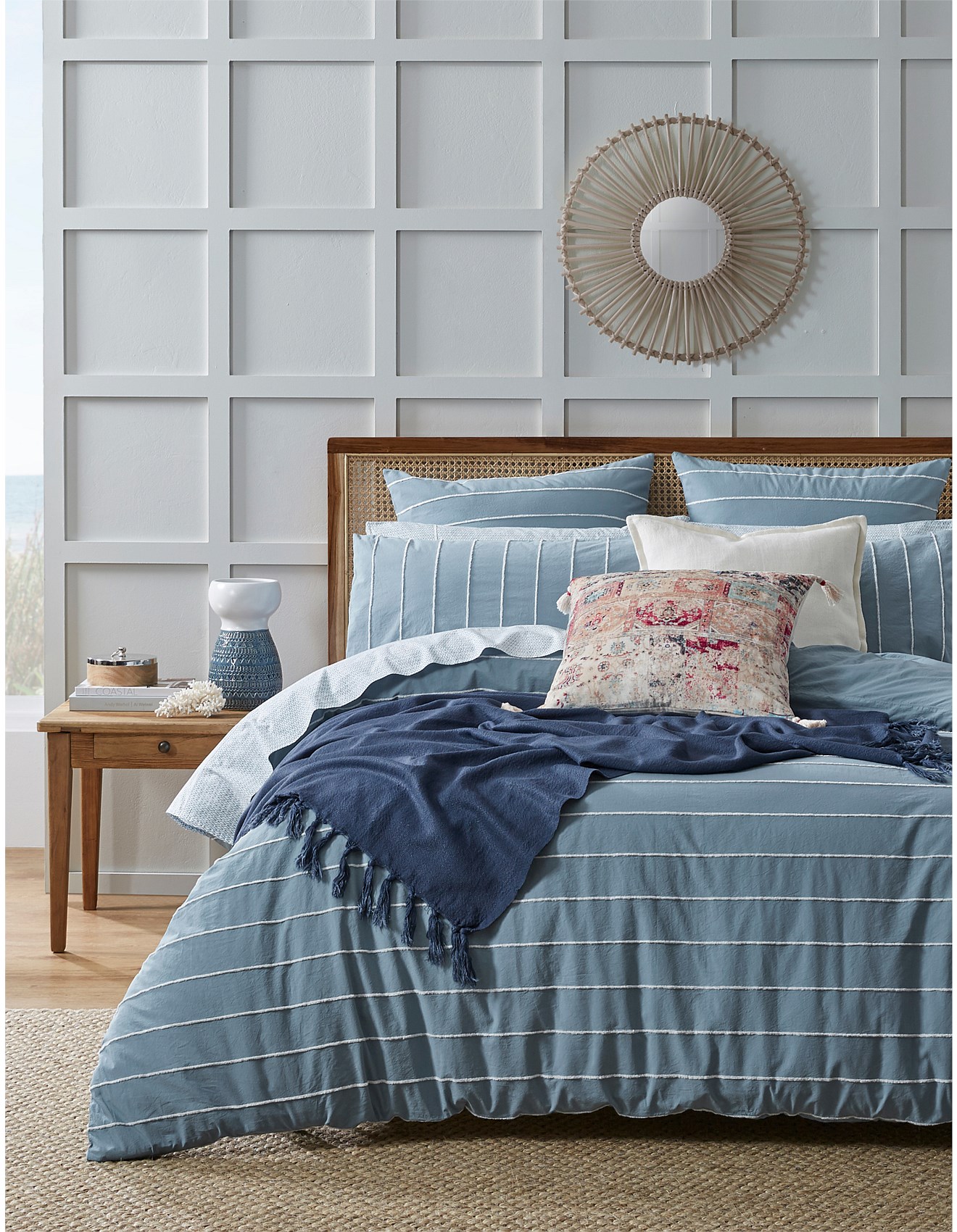 Cotton House Bening Single Bed Quilt Cover David Jones