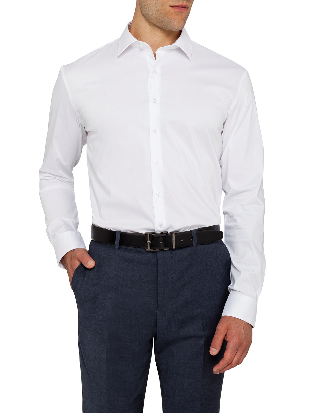 van heusen white shirt
