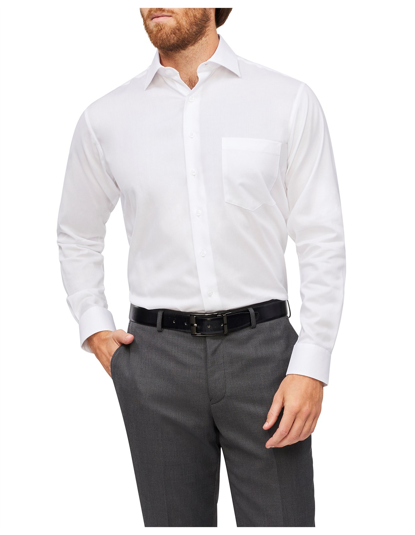Men's Dress Shirts | Buy Dress Shirts Online | David Jones - White