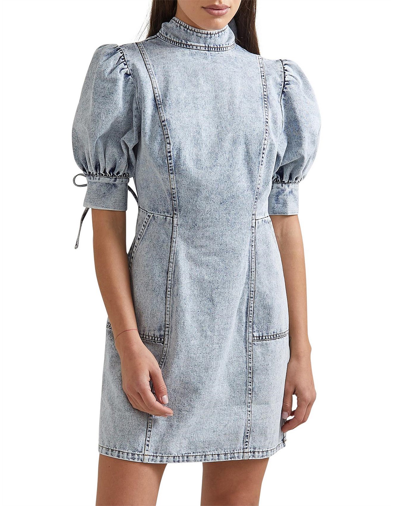 david jones denim dress