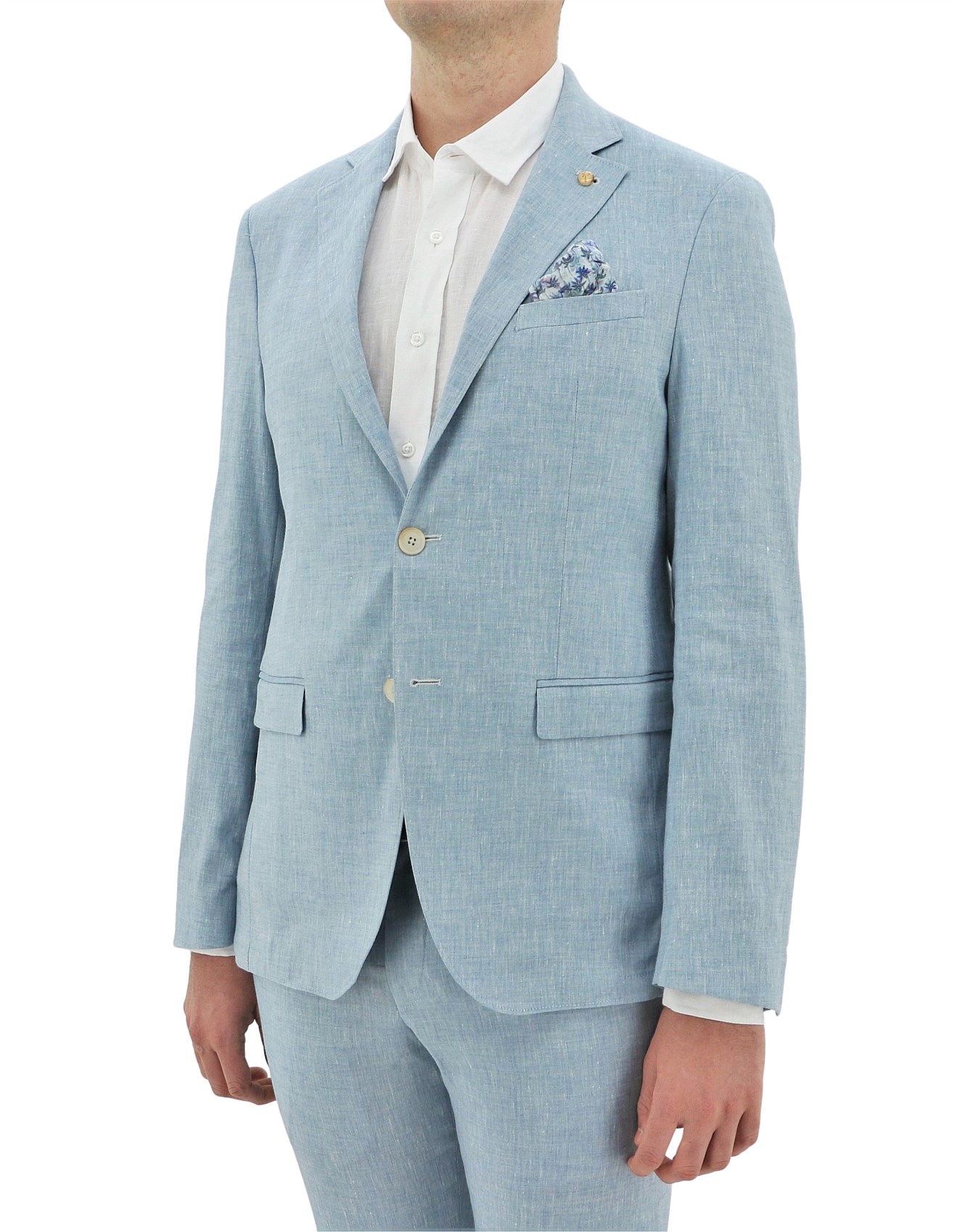 half lined suit jacket