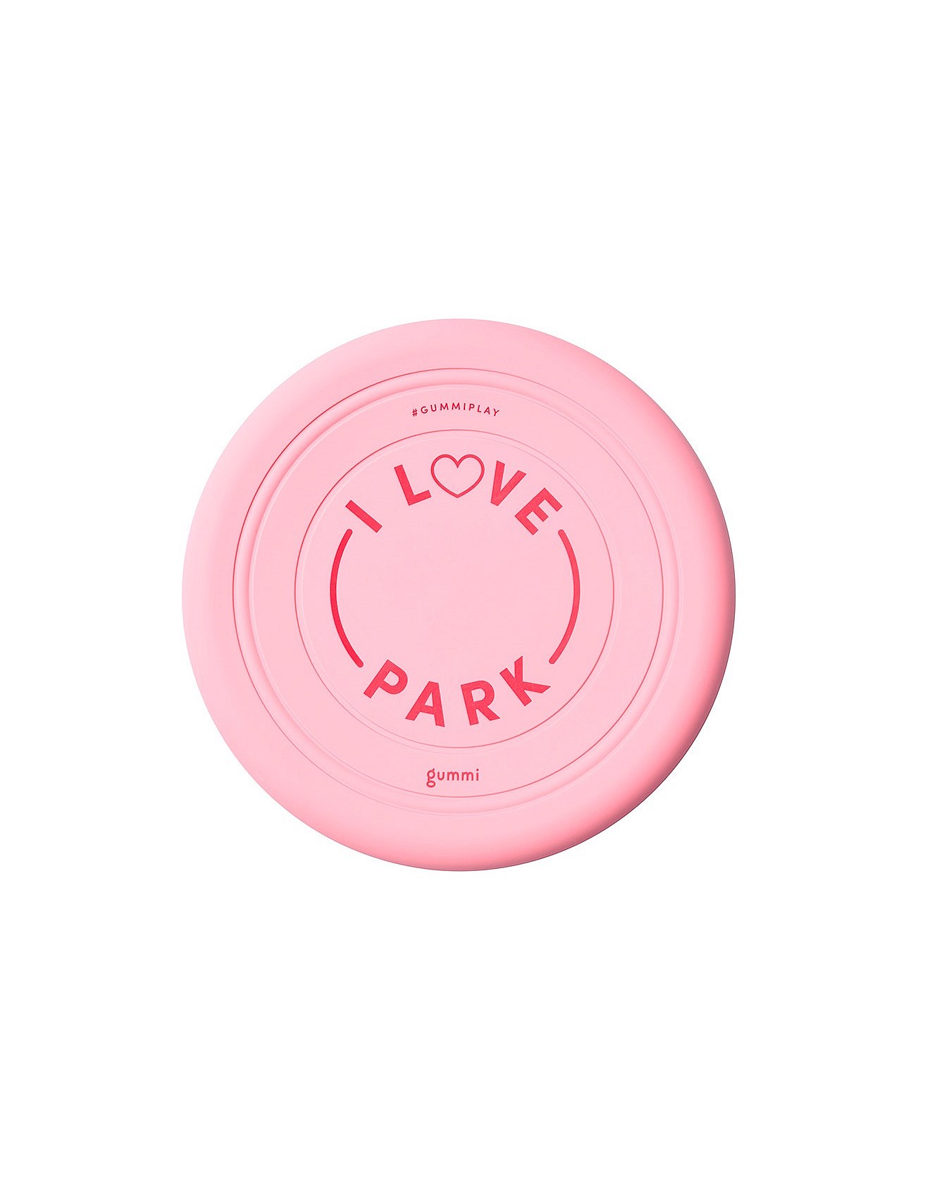pink frisbee