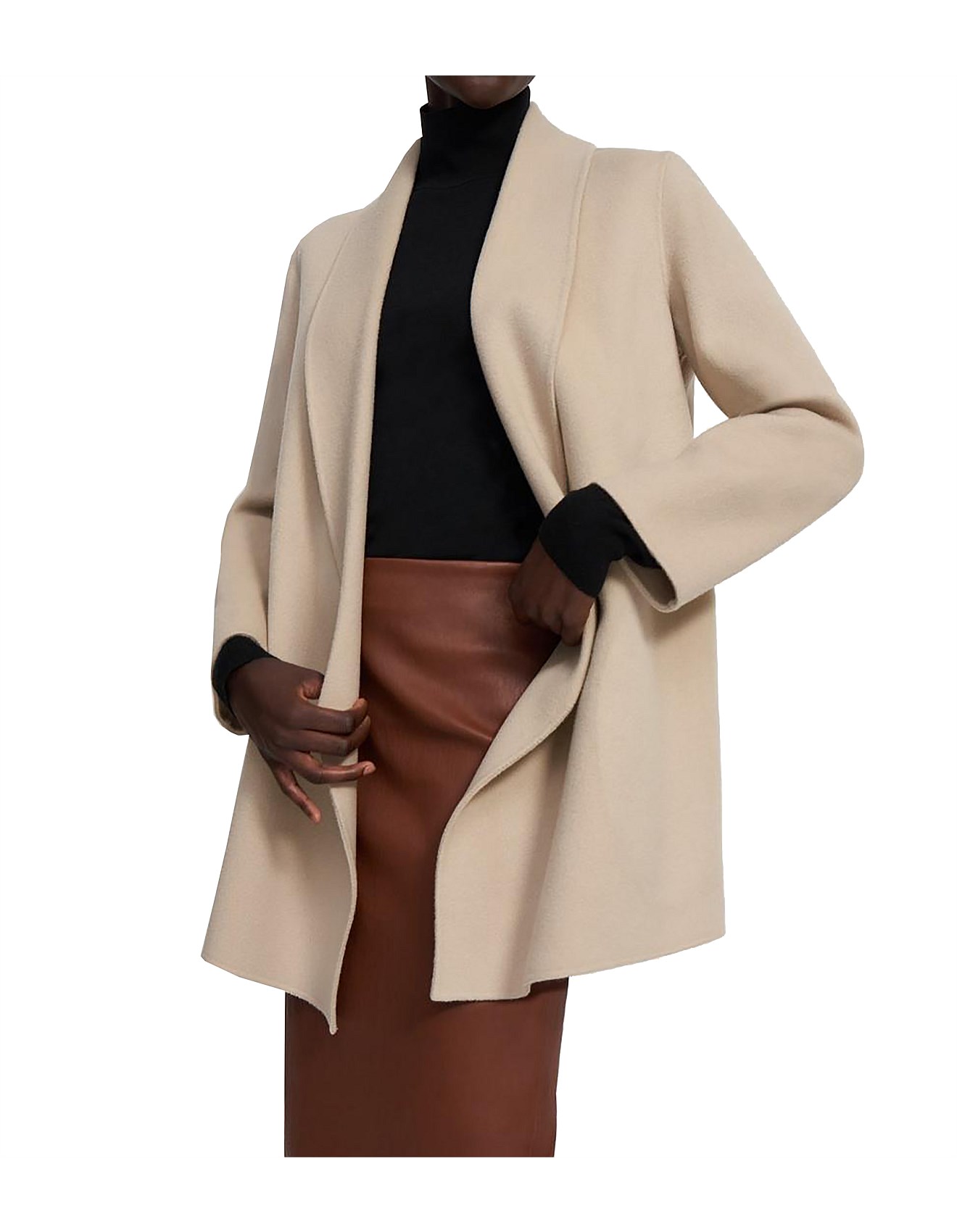 Theory Shawl Clairene Coat David Jones
