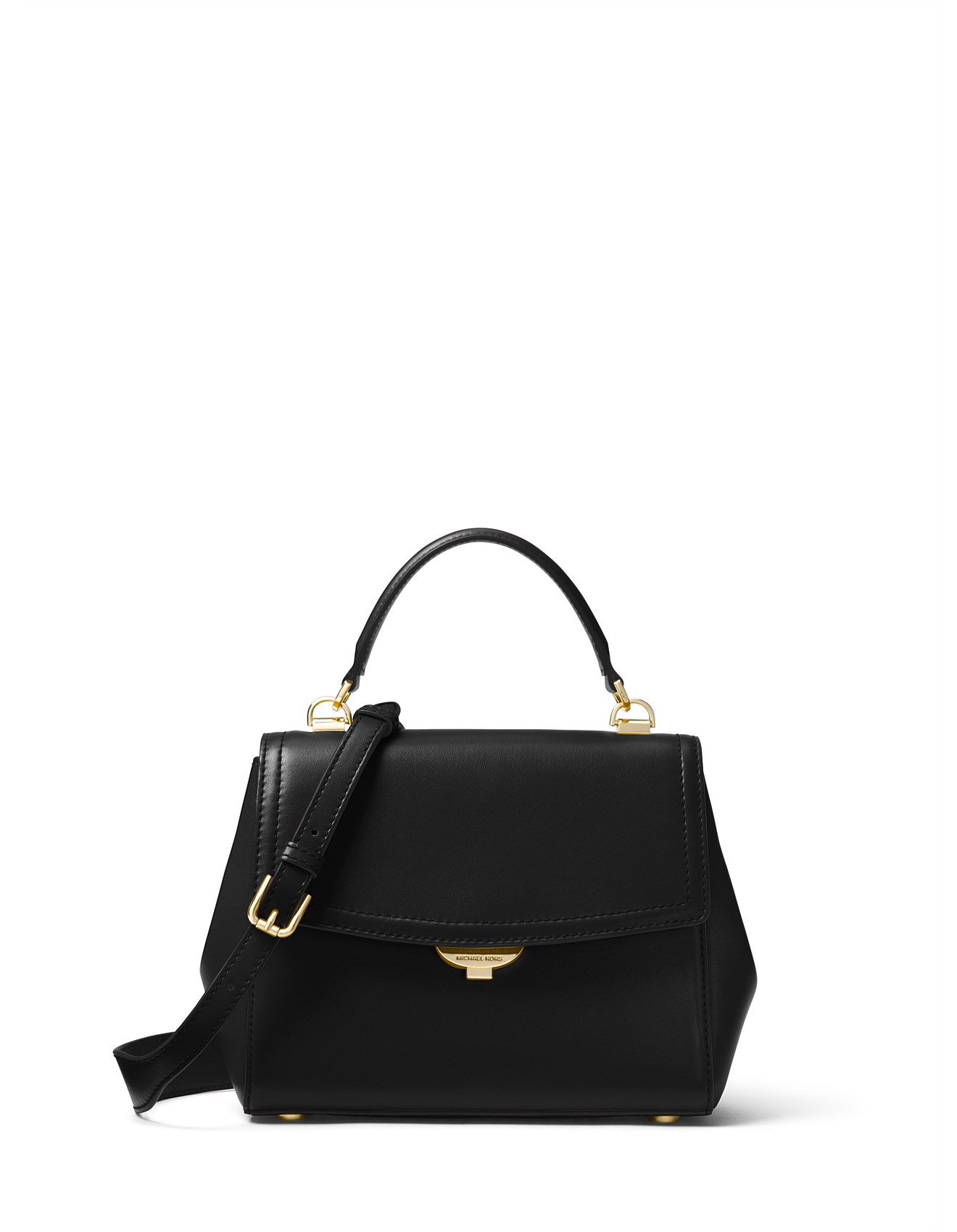 Michael Kors Ava Small Leather Crossbody Satchel David Jones