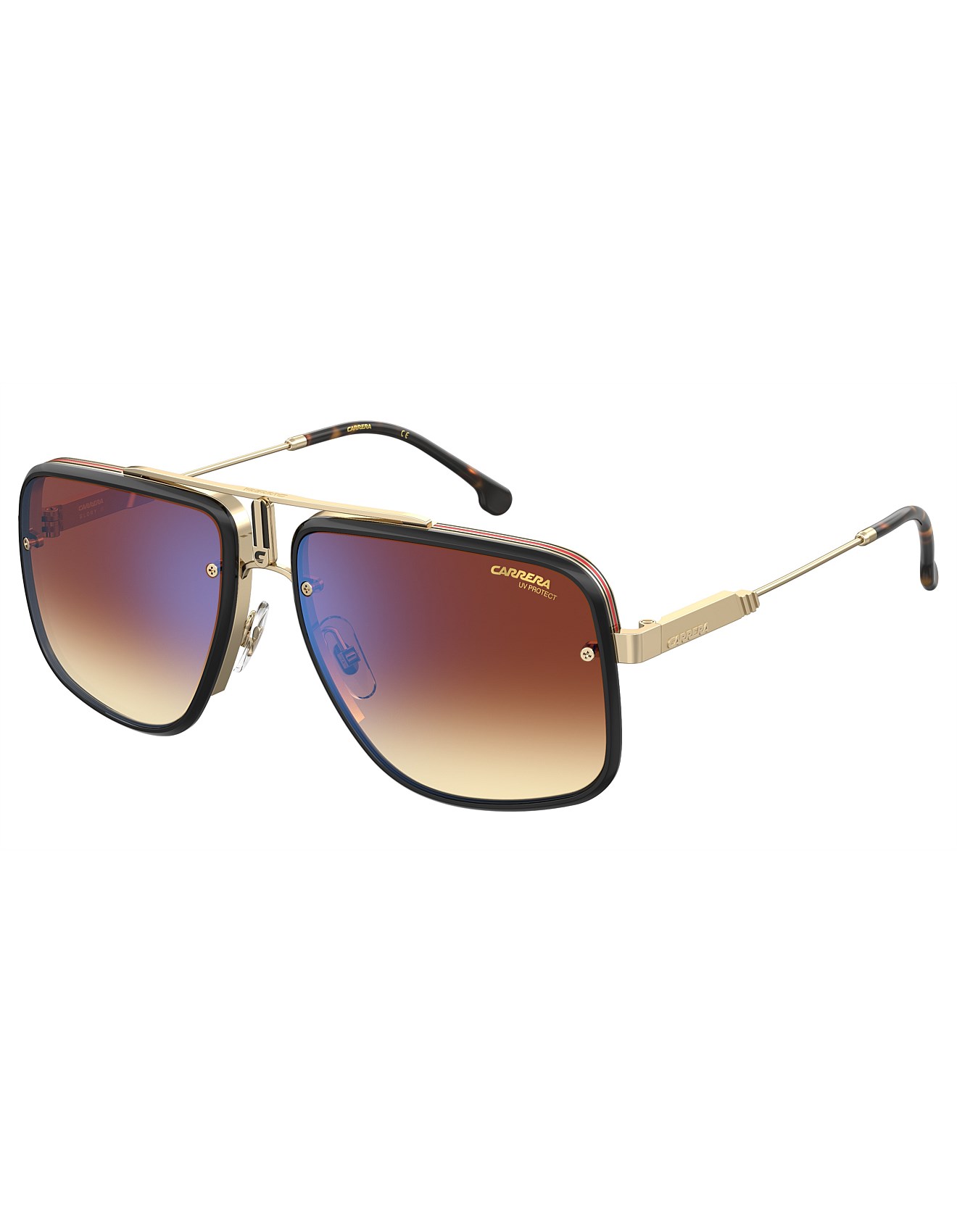 Carrera Ca Glory Ii Gold Glass Sunglasses David Jones