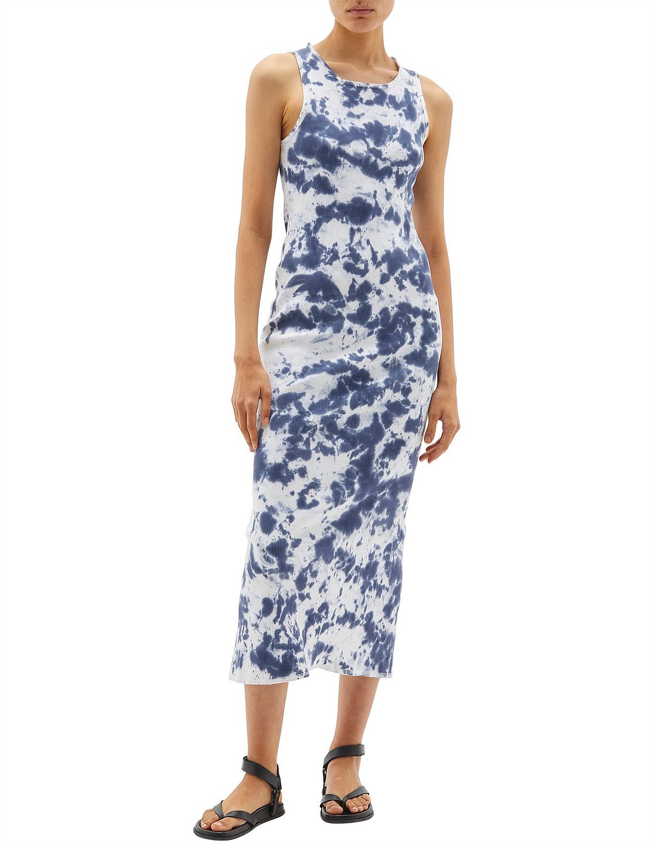 bassike tie dye dress