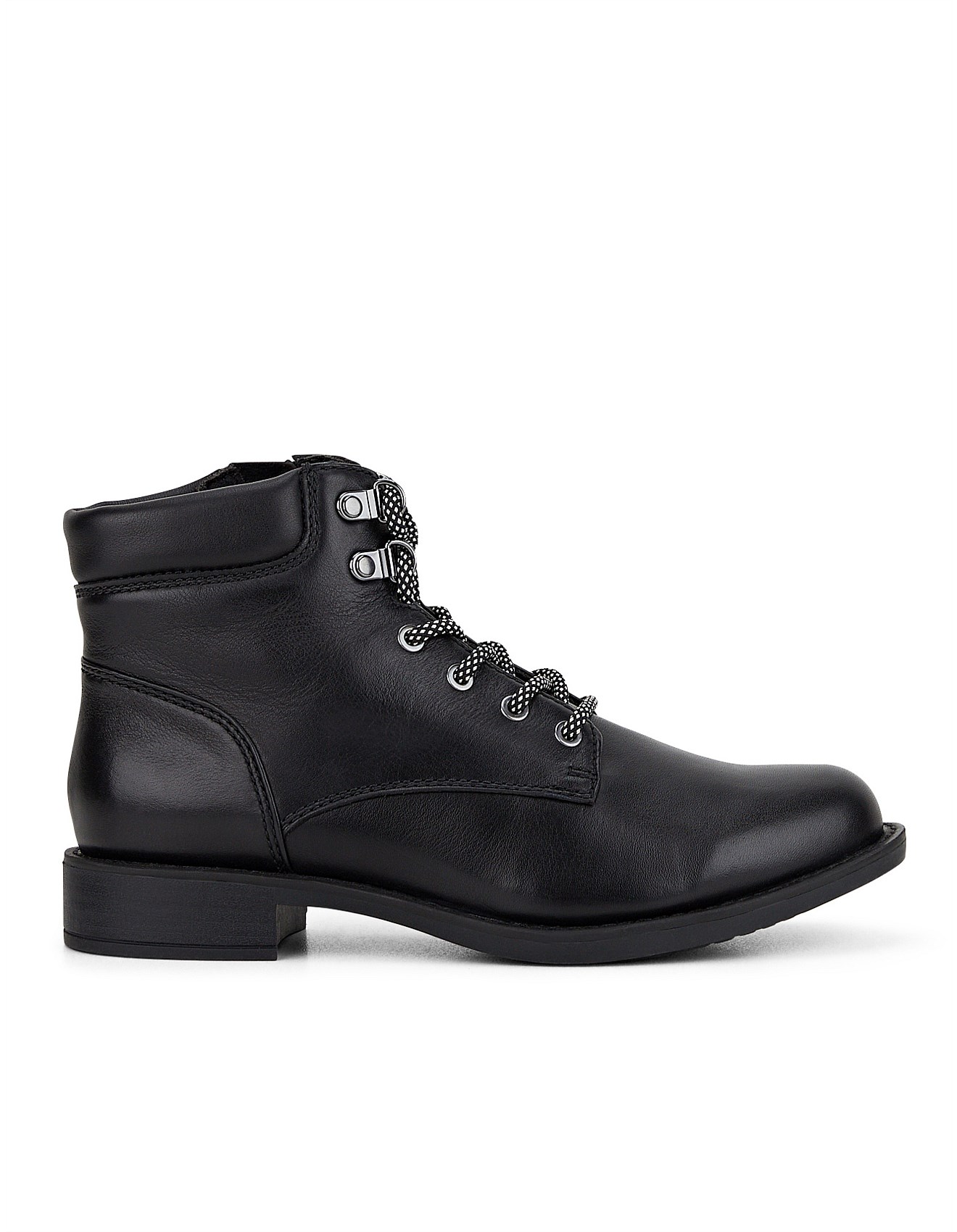 fur lined leather boots