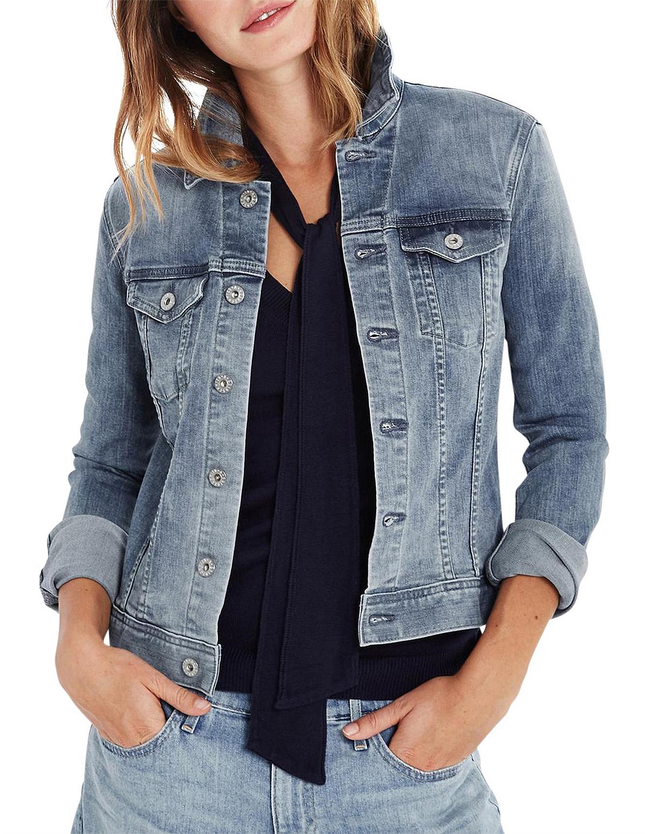 Denim Jacket Adriano Goldschmied Jacket Adriano Goldschmied Blue