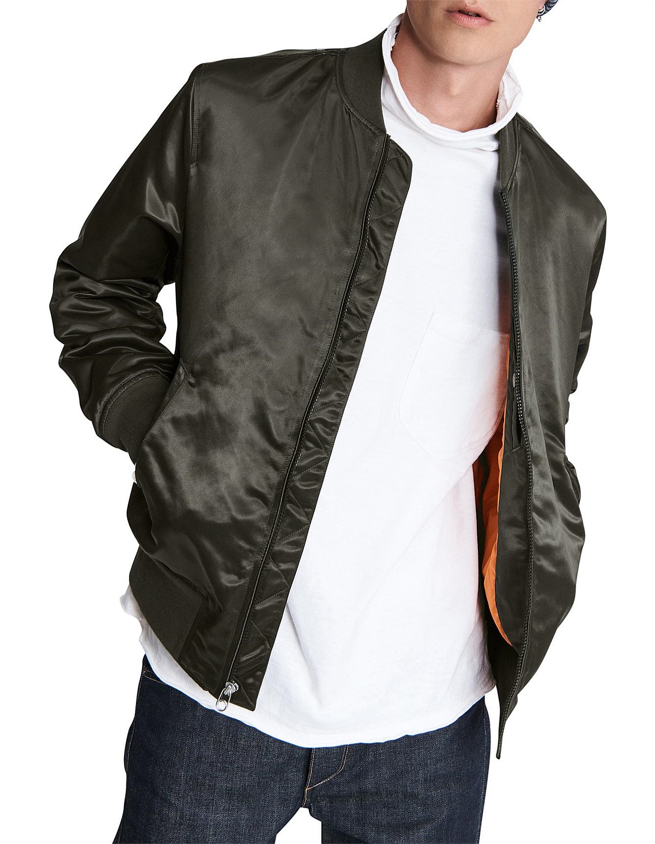 mens leather jackets david jones