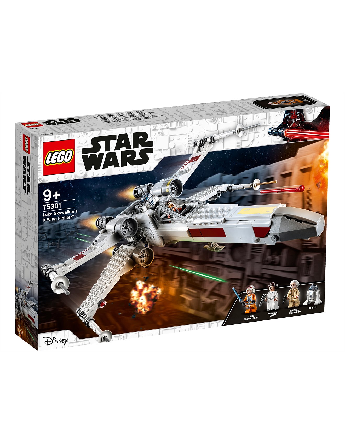 Lego 75301 Star Wars Luke Skywalker's X-wing Fighter David Jones