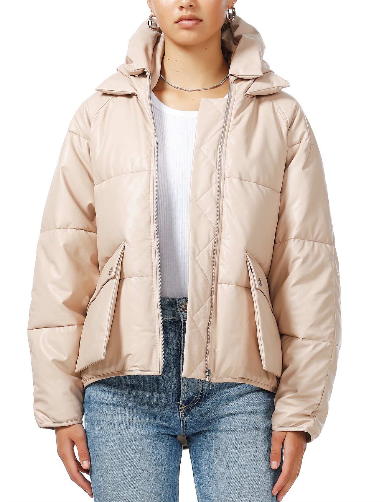 david jones puffer jacket