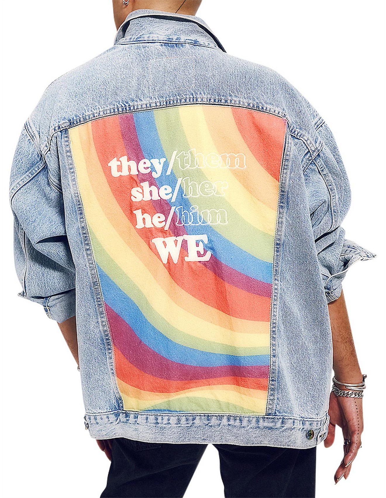 levi's pride trucker jacket