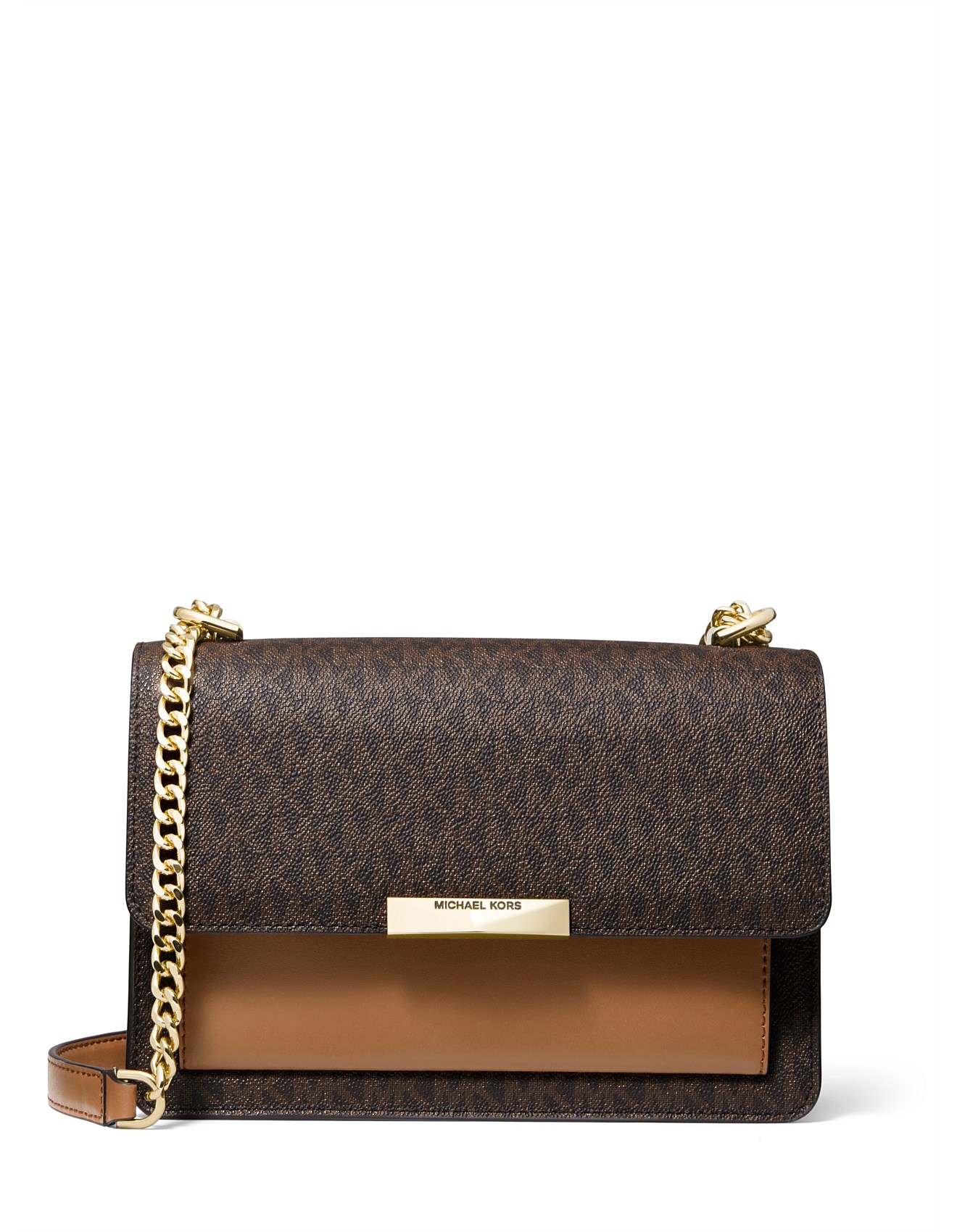 Michael Kors Jade Large Gusset Shoulder Bag Michael Kors