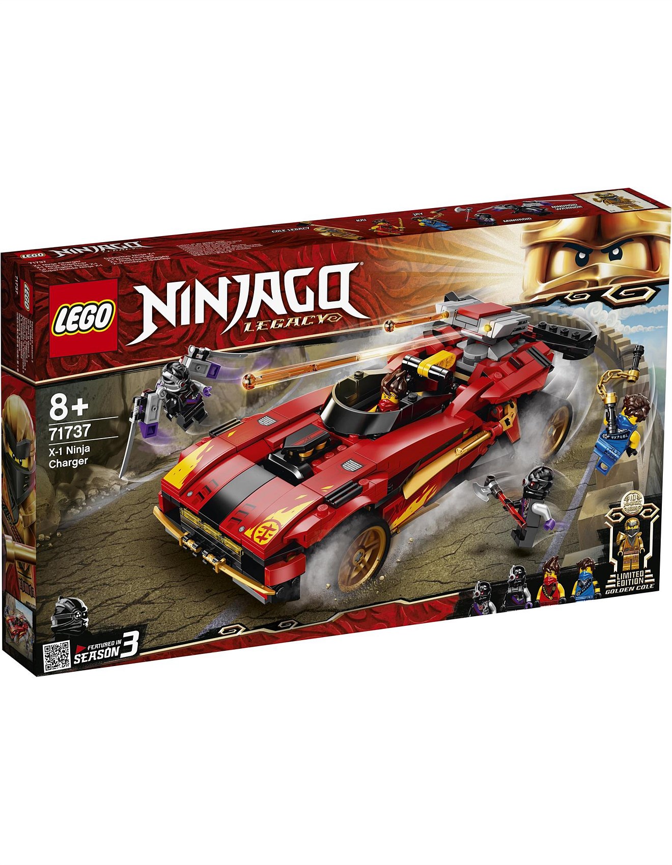 Lego Ninjago X-1 Ninja Charger 71737 David Jones