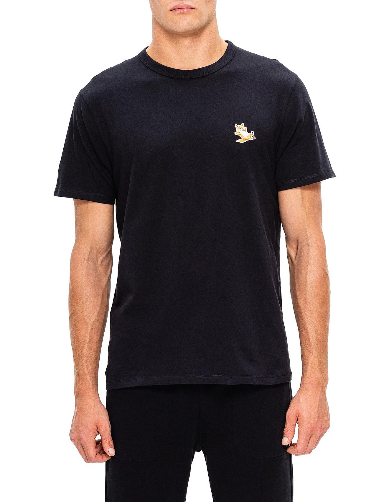 T-Shirts - CHILLAX FOX PATCH CLASSIC TEE-SHIRT