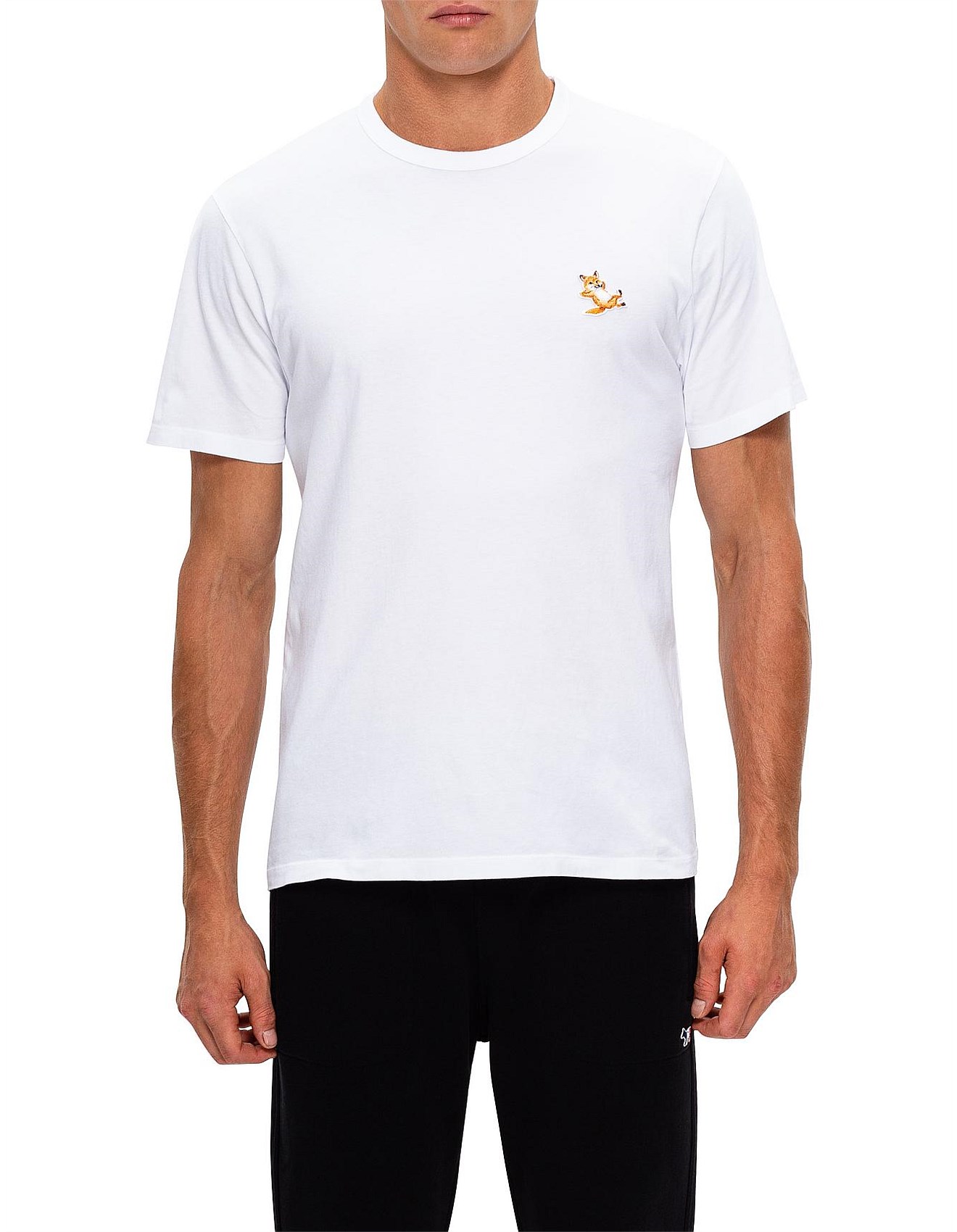 Men's T-Shirts | Buy T-Shirts & Tops Online | David Jones - CHILLAX FOX PATCH CLASSIC TEE-SHIRT