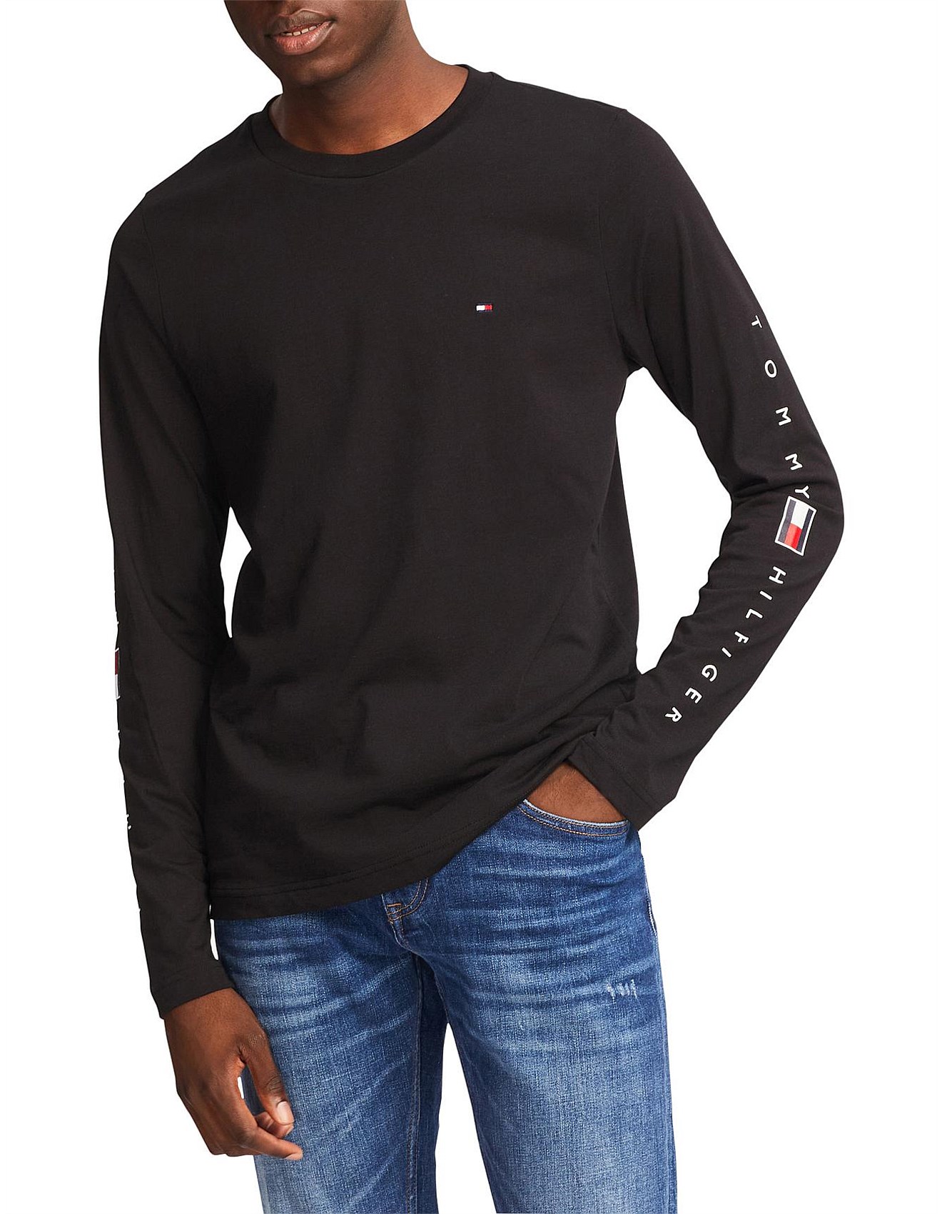 ESSENTIAL TOMMY LONG SLEEVE T-SHIRT