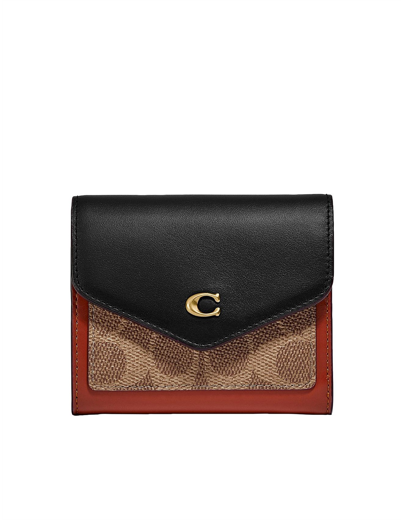 Coach Wyn Small Wallet In Colorblock Coach Wyn Small Wallet In