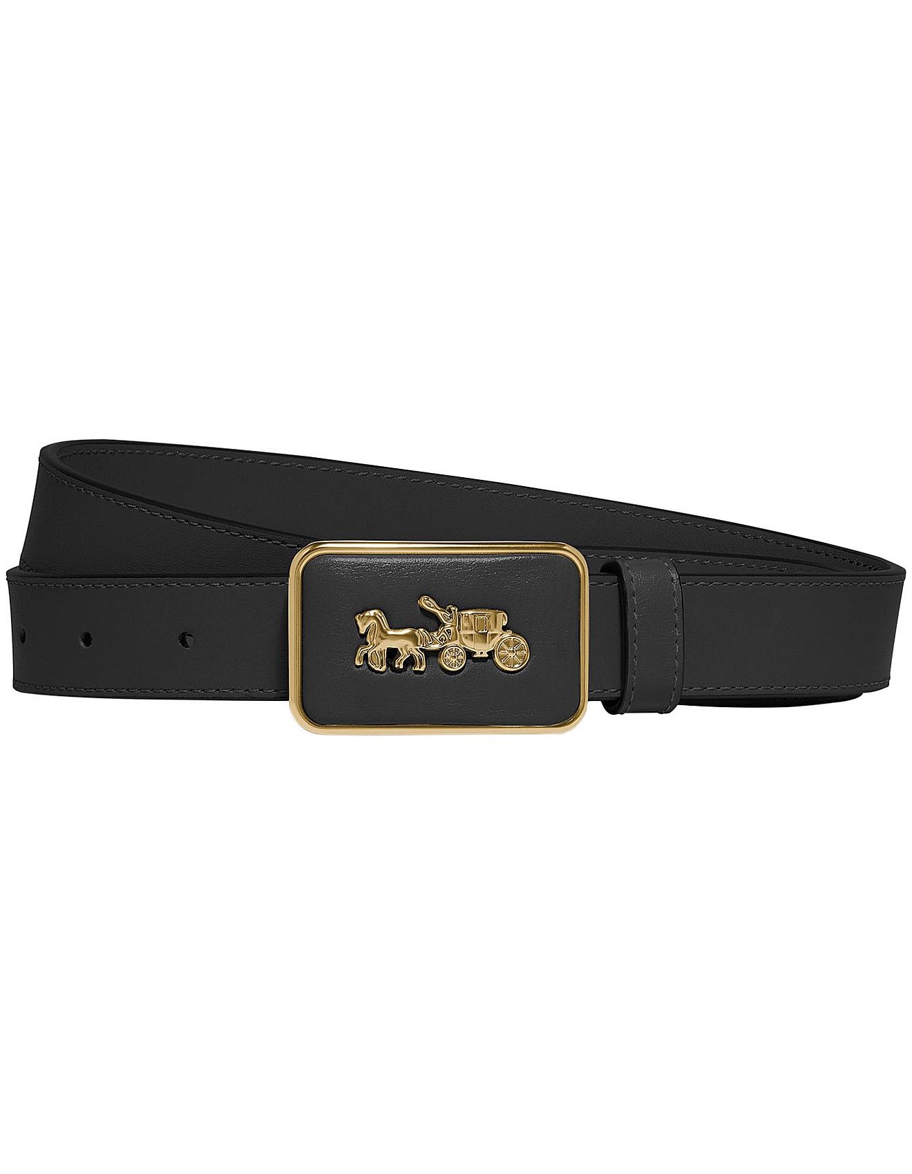 coach horse and carriage buckle belt