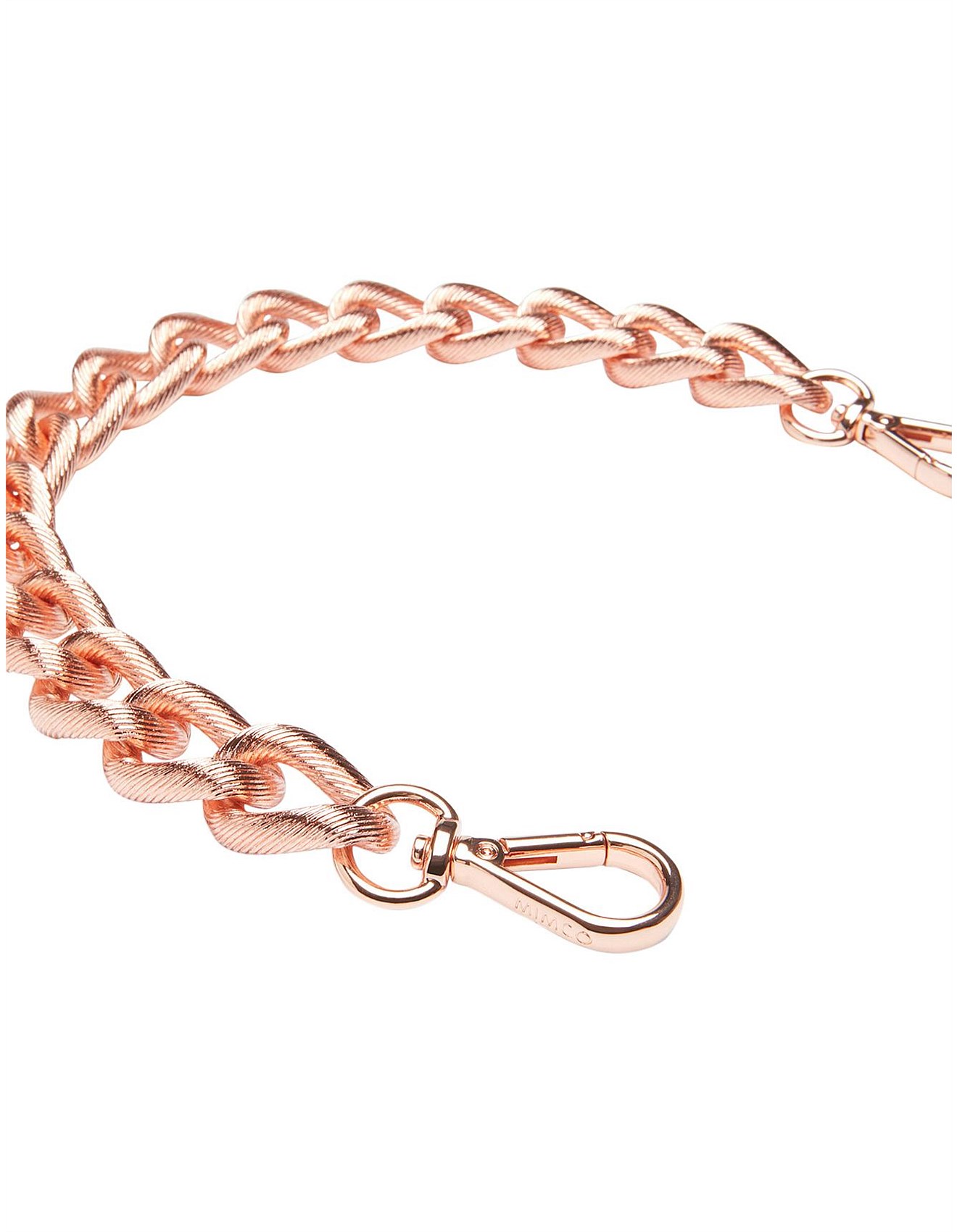 rose gold bag chain