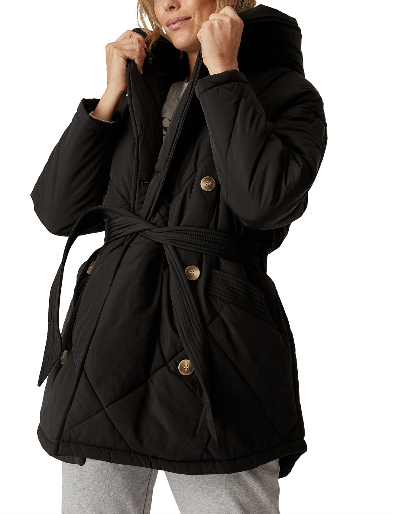 cocoon puffer coat