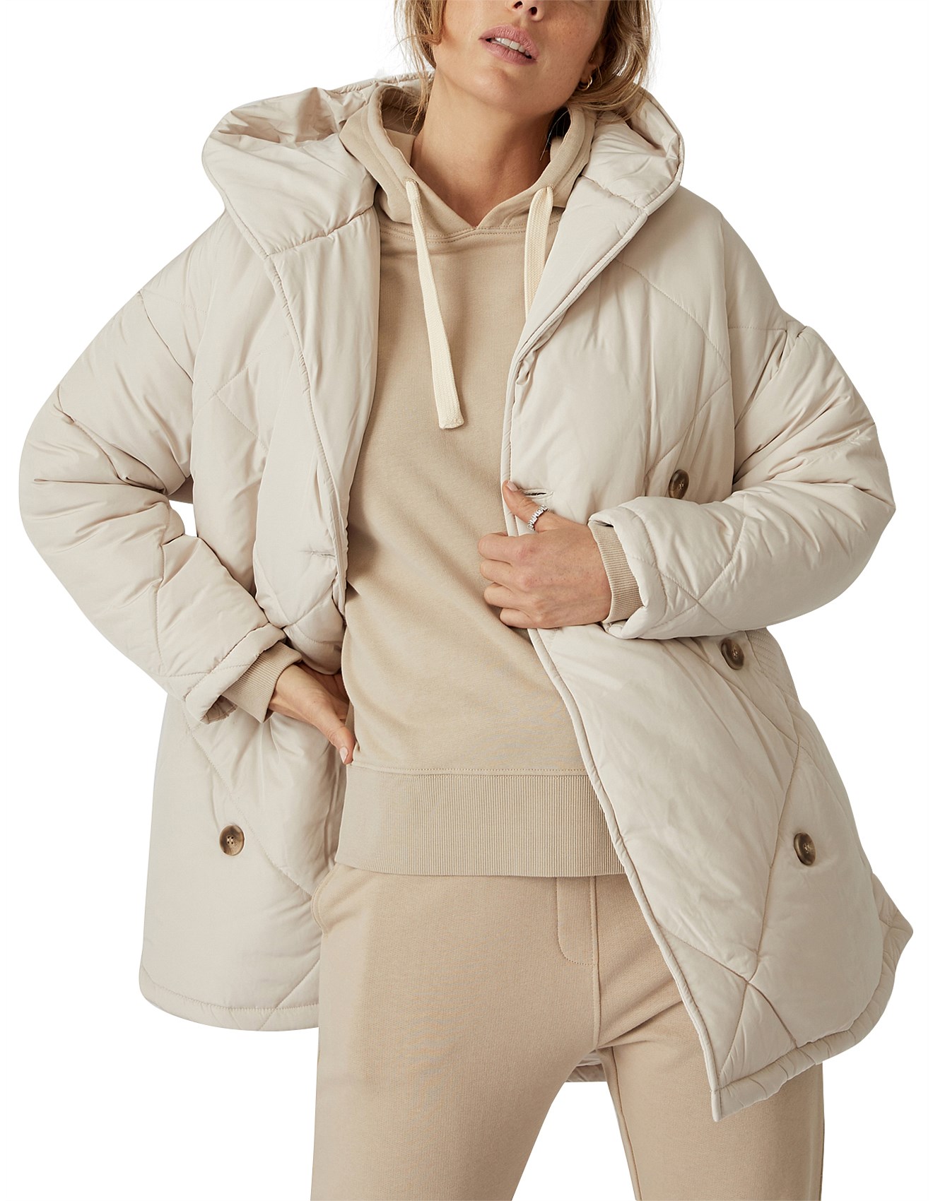 david jones puffer jacket