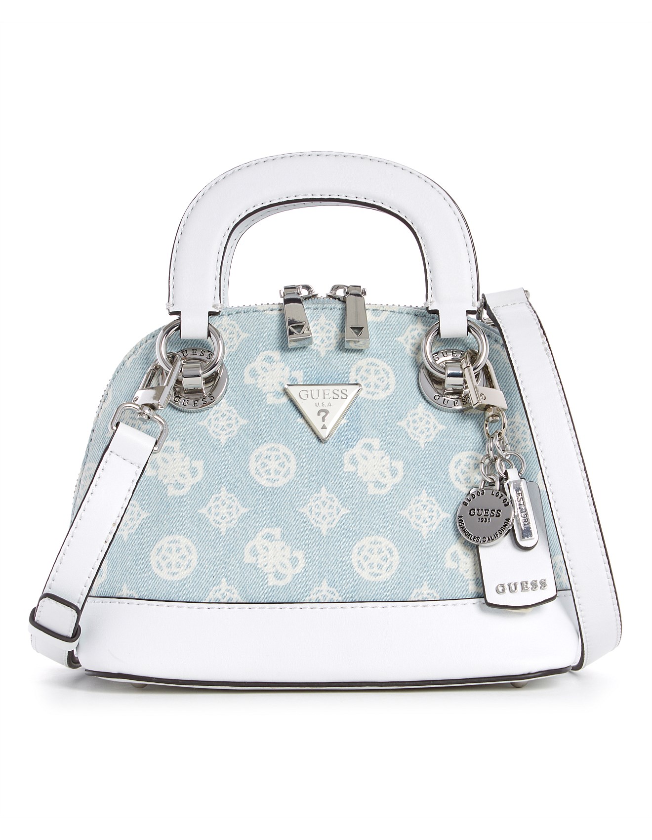 denim guess bag
