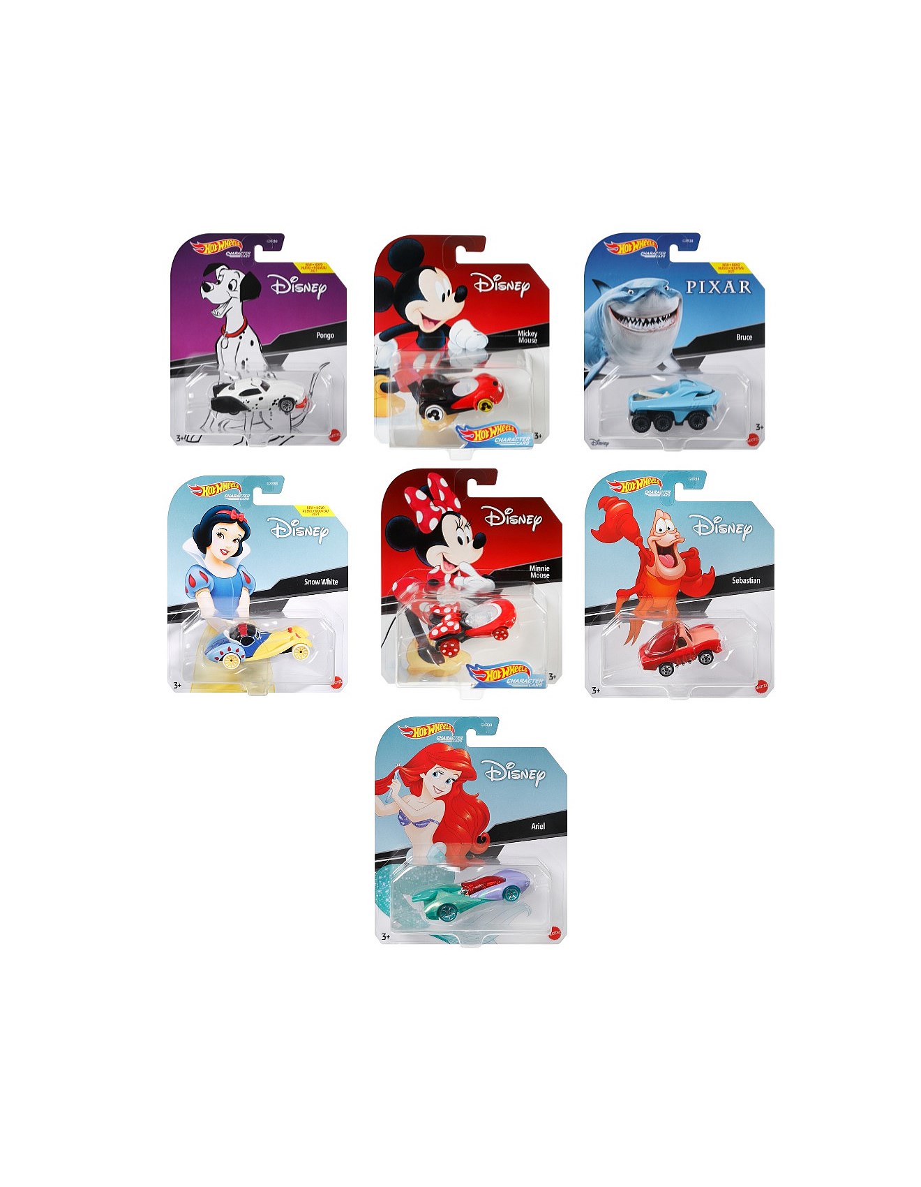 Hot Wheels Animation Character Car Assorted