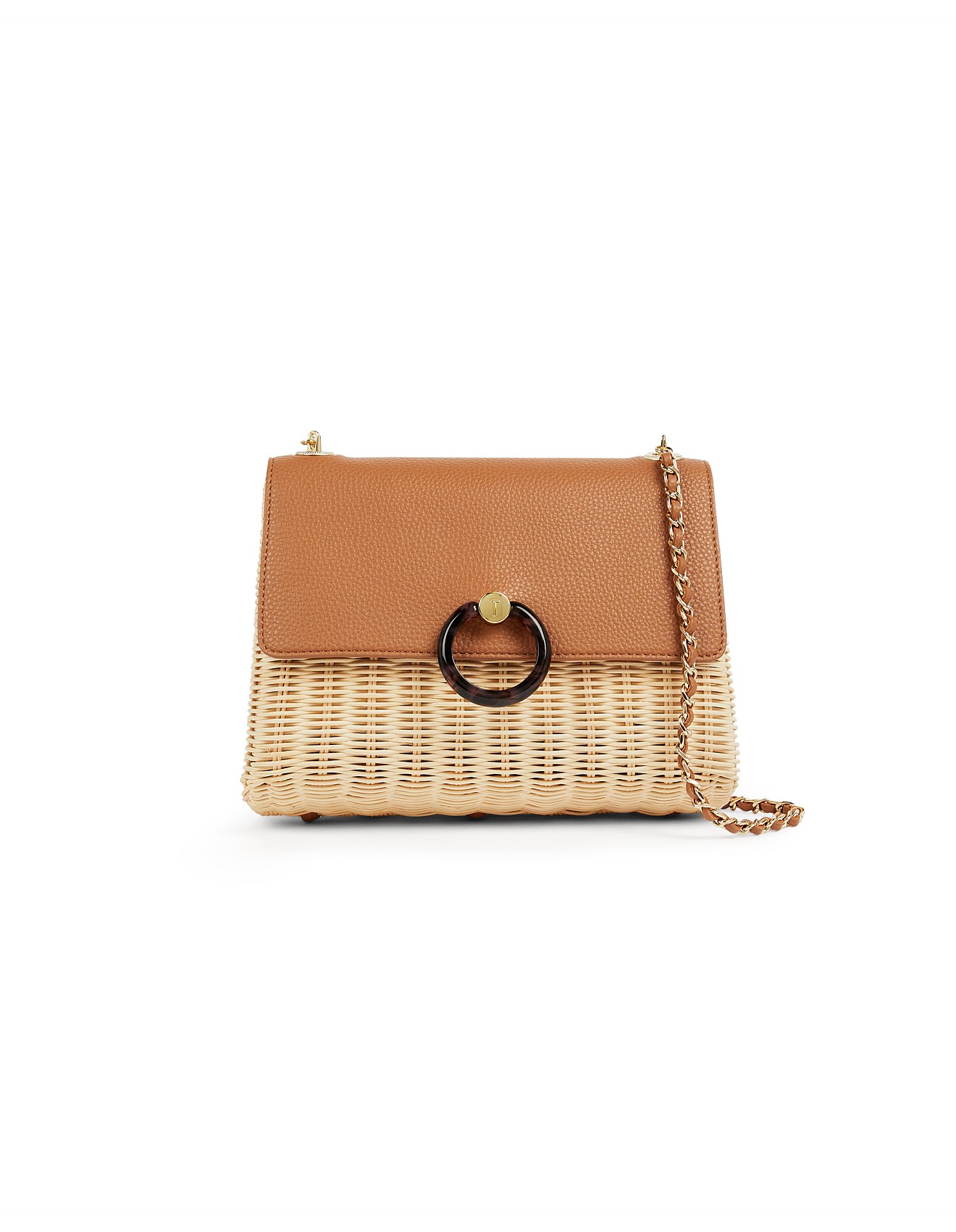 ted baker rattan bag