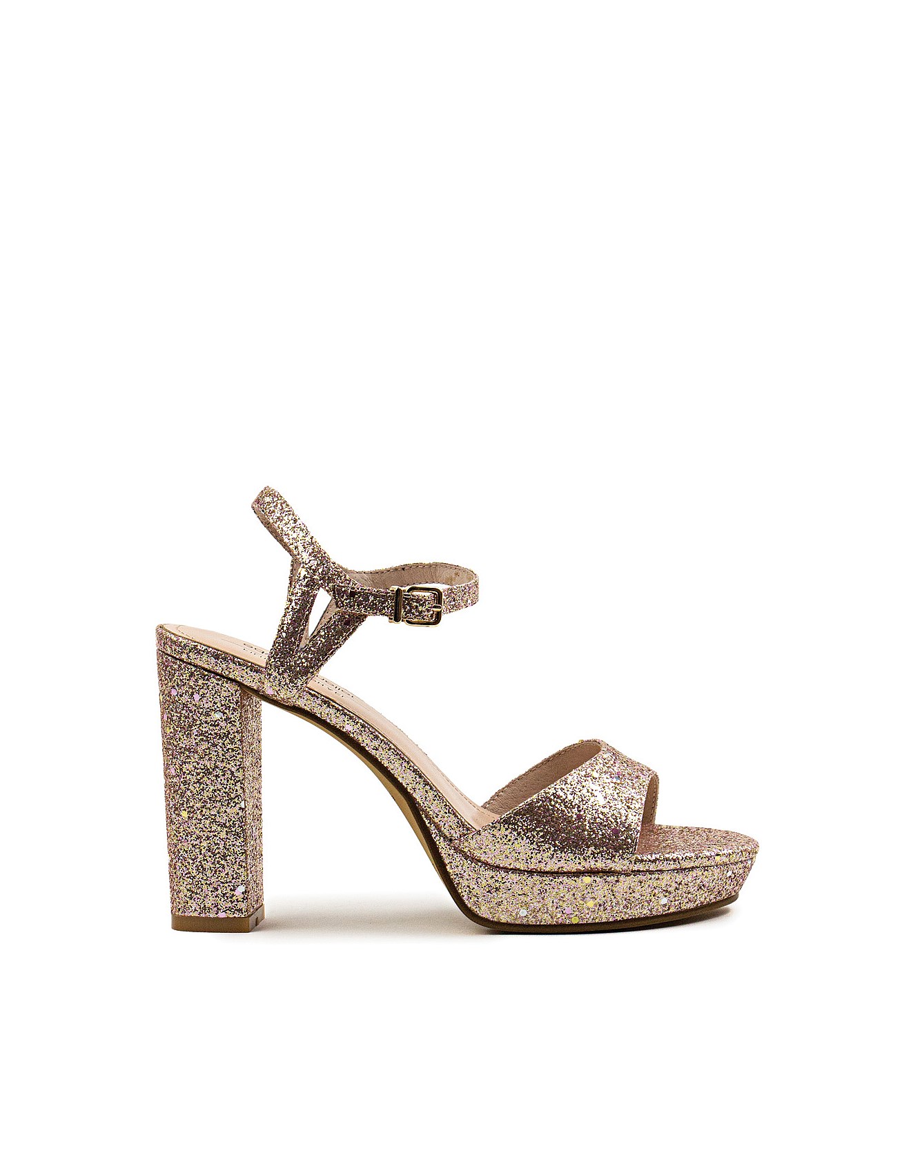 heels with front platform