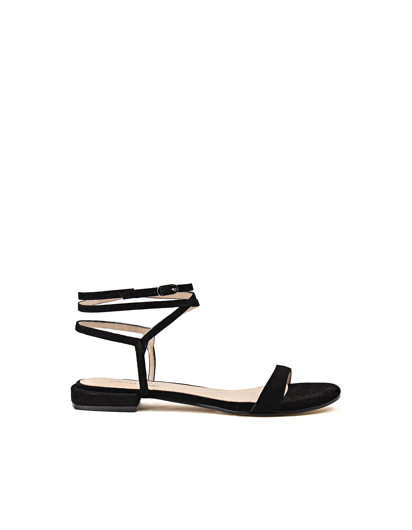 flats with wrap around ankle