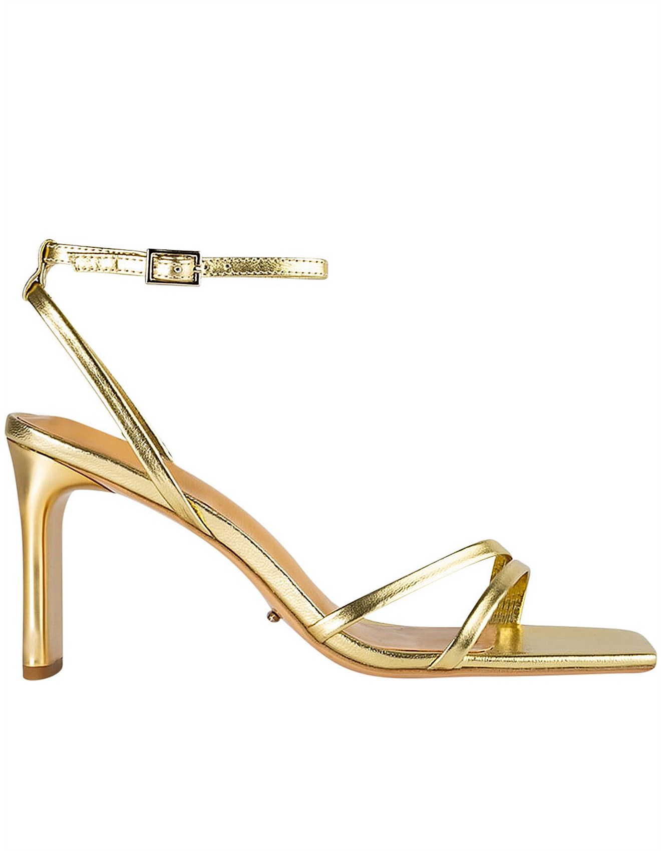 Tony Bianco Caprice Gold Caprice Heel In Skin Capretto Tony Bianco
