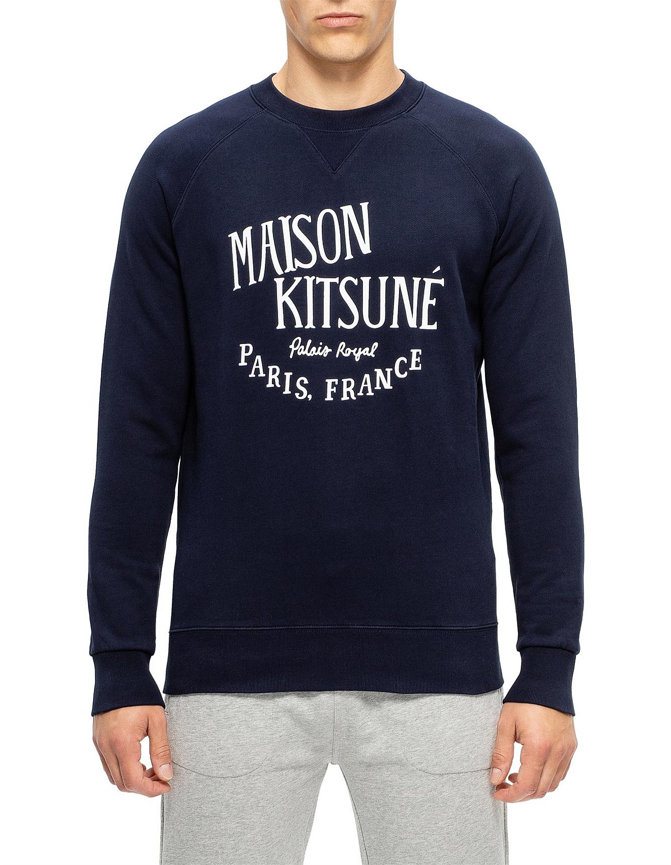 トップス MAISONKITSUNE PALAISCLASSIC SWEATS MAISONKITSUNE PALAISROYALCLASSIC SWEATS Maison Kitsune