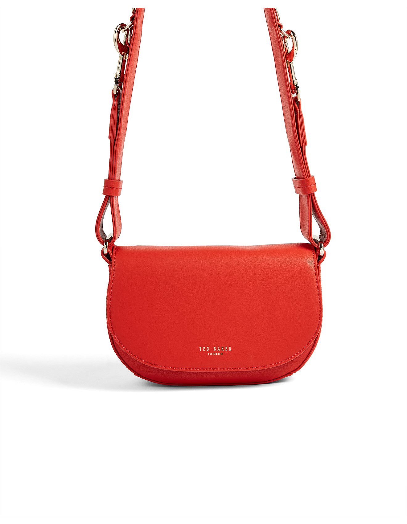 red leather crossbody handbolsas
