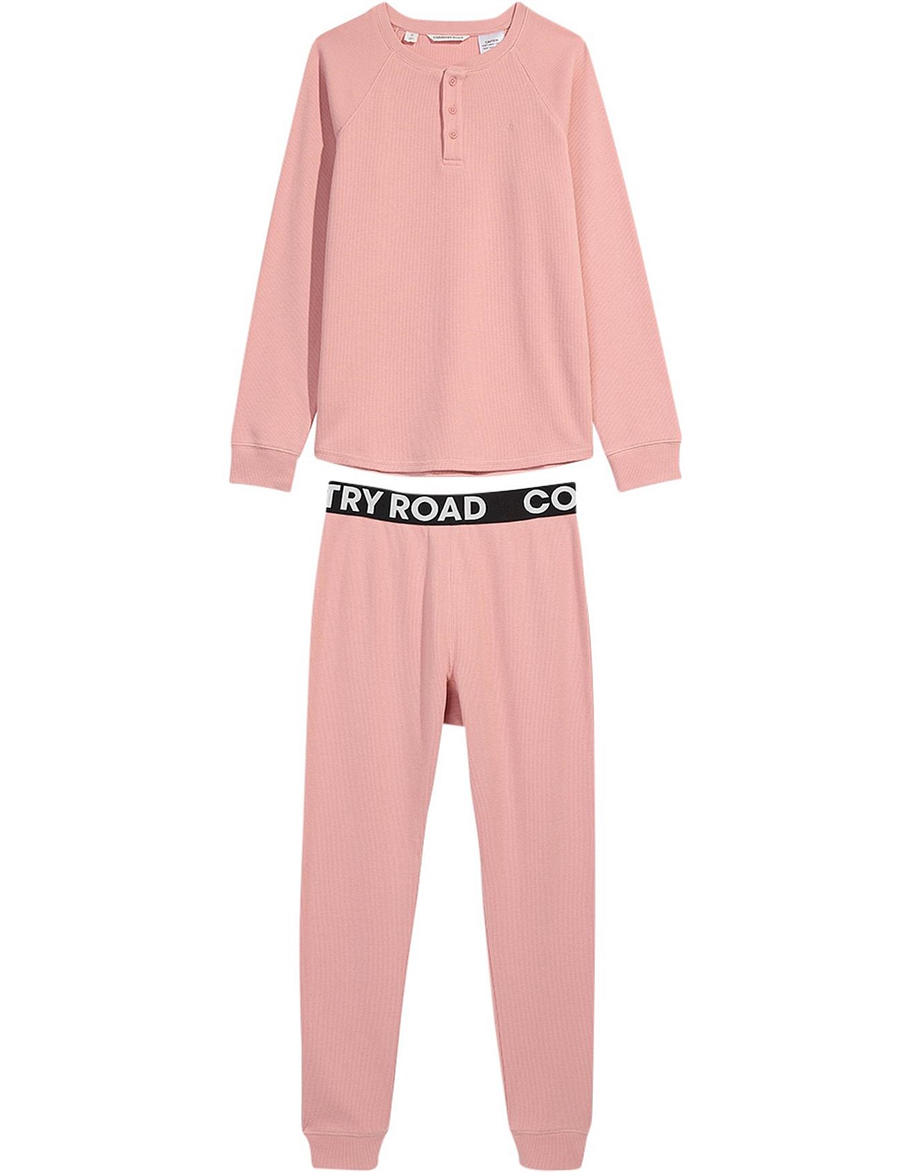 Pj Sets Country Road Waffle Pyjamas Country Road Teen Recycled