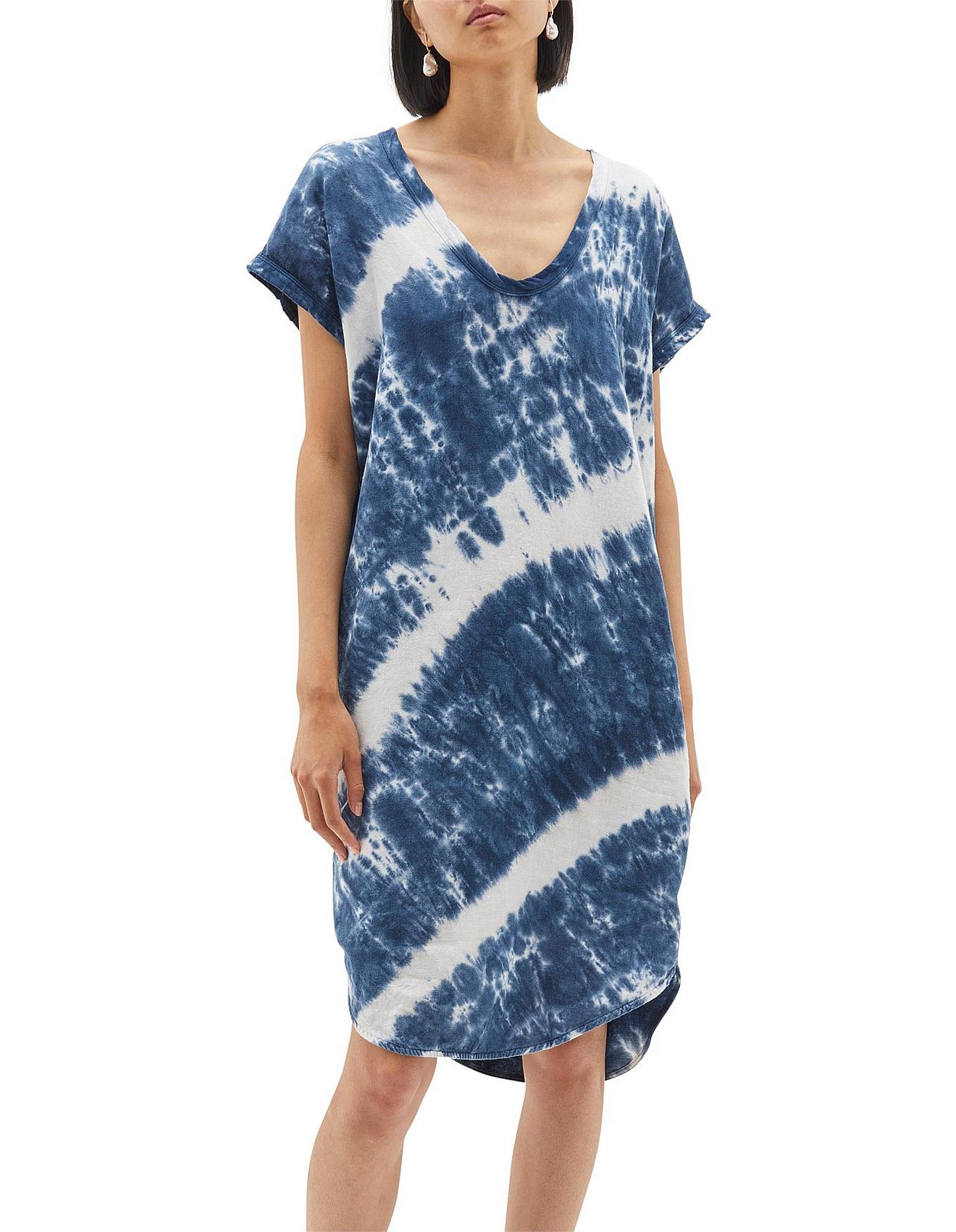 bassike tie dye dress