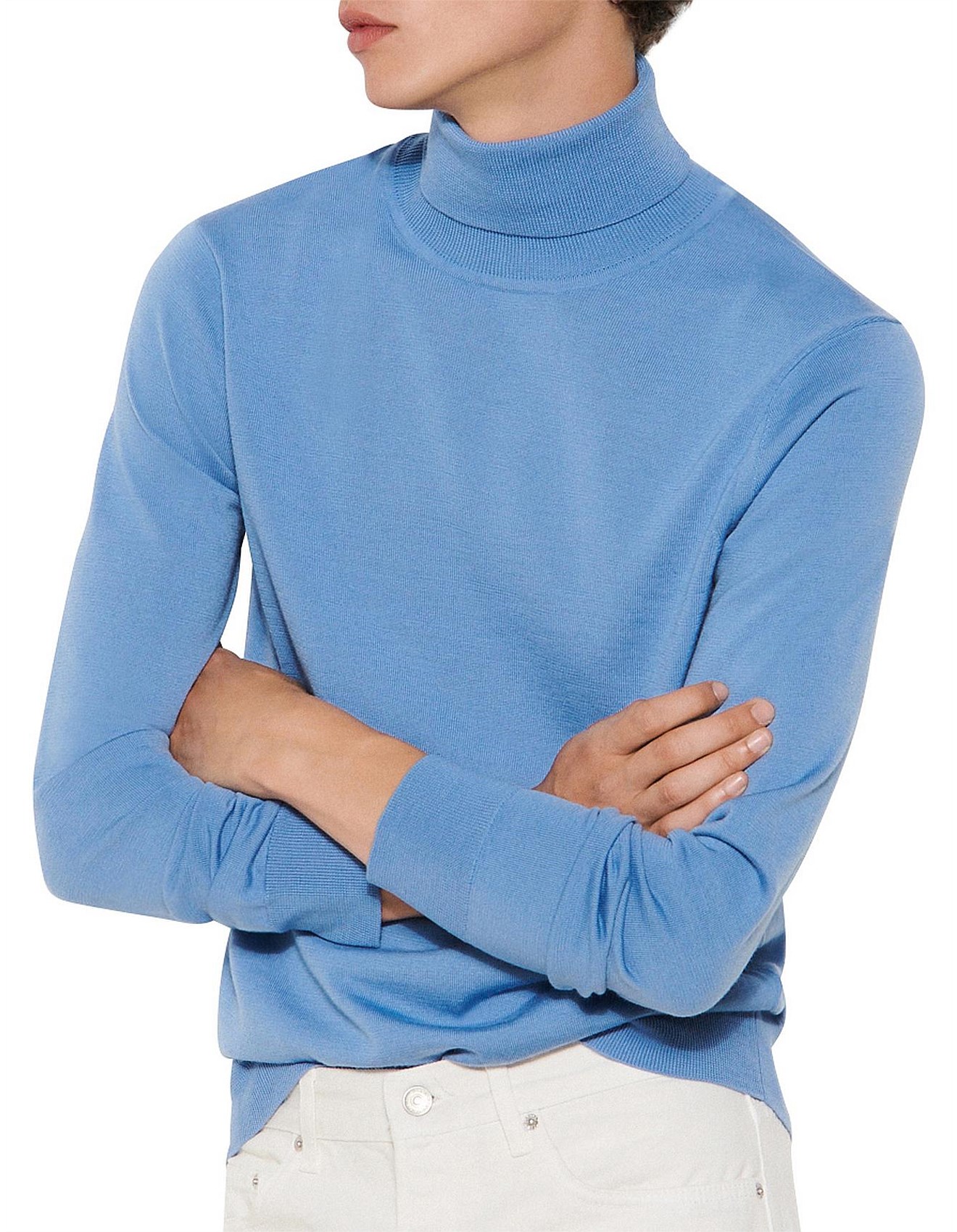 sandro turtleneck sweater