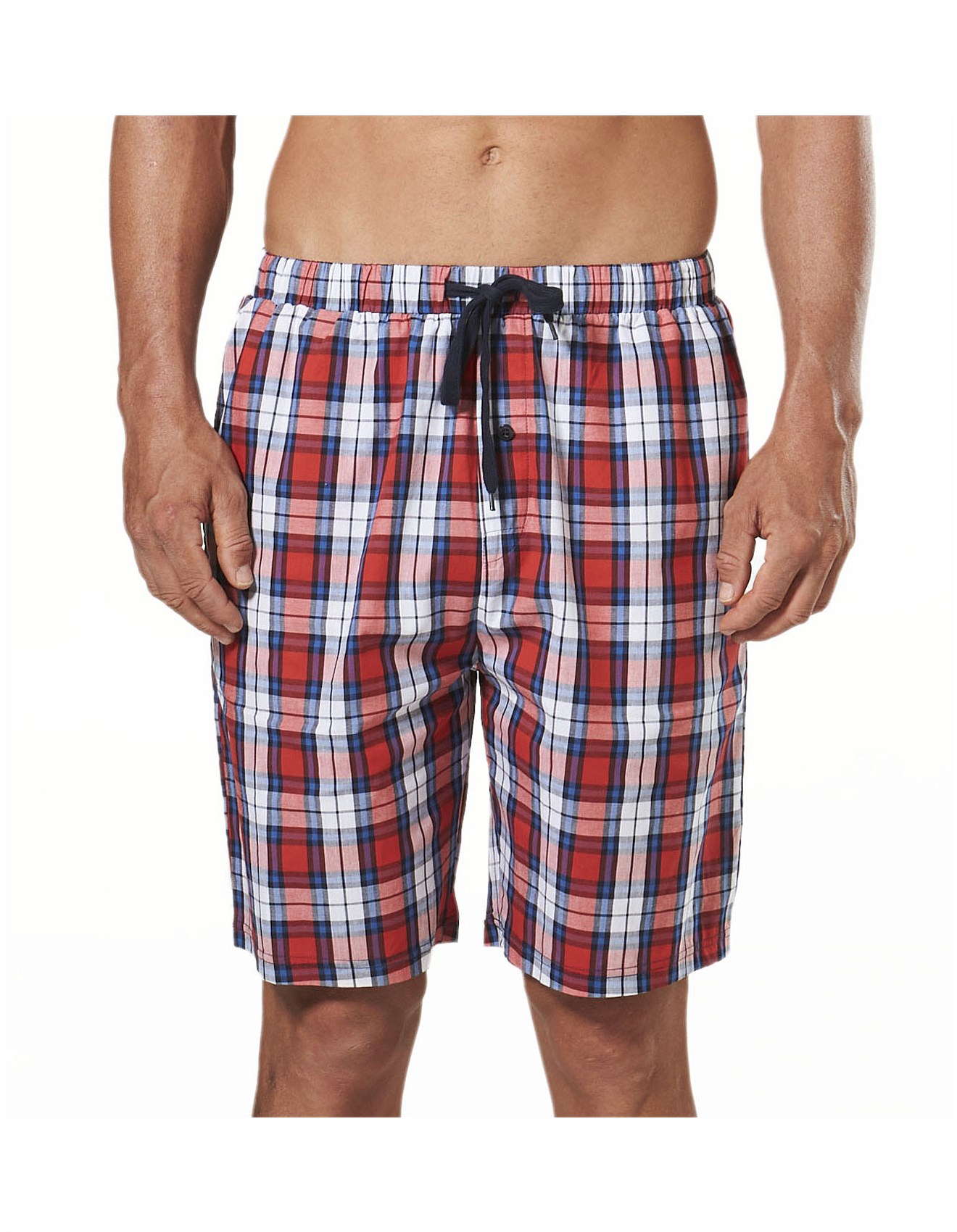 poplin sleep shorts