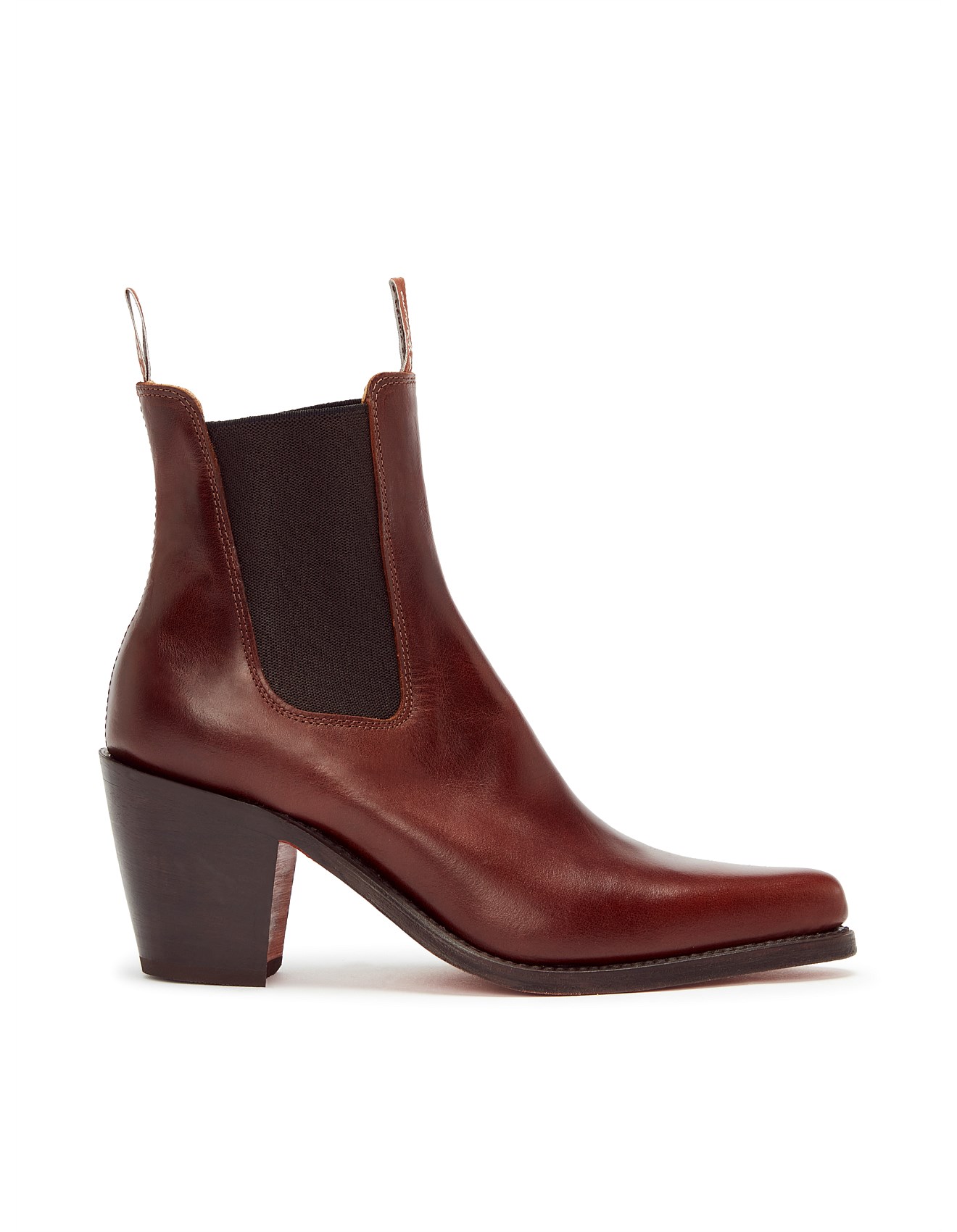 Williams Maya Boot With Pointed Toe and Block Heel David Jones