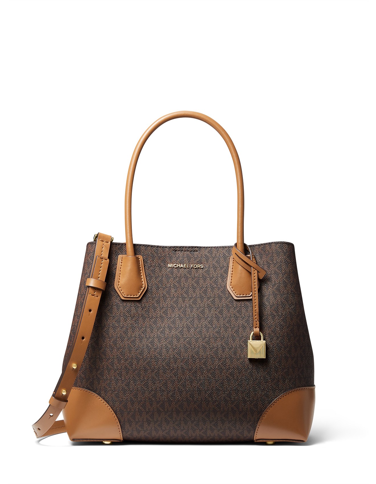 Michael Kors Signature Mercer Gallery Medium Center Zip Tote