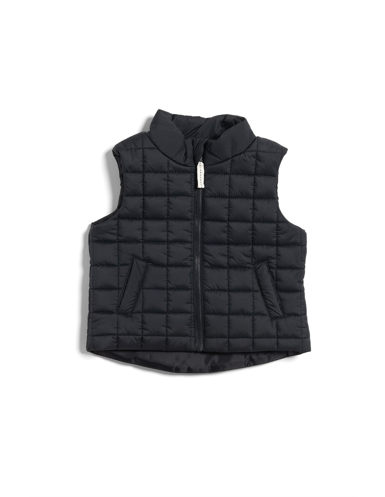black vest puffy