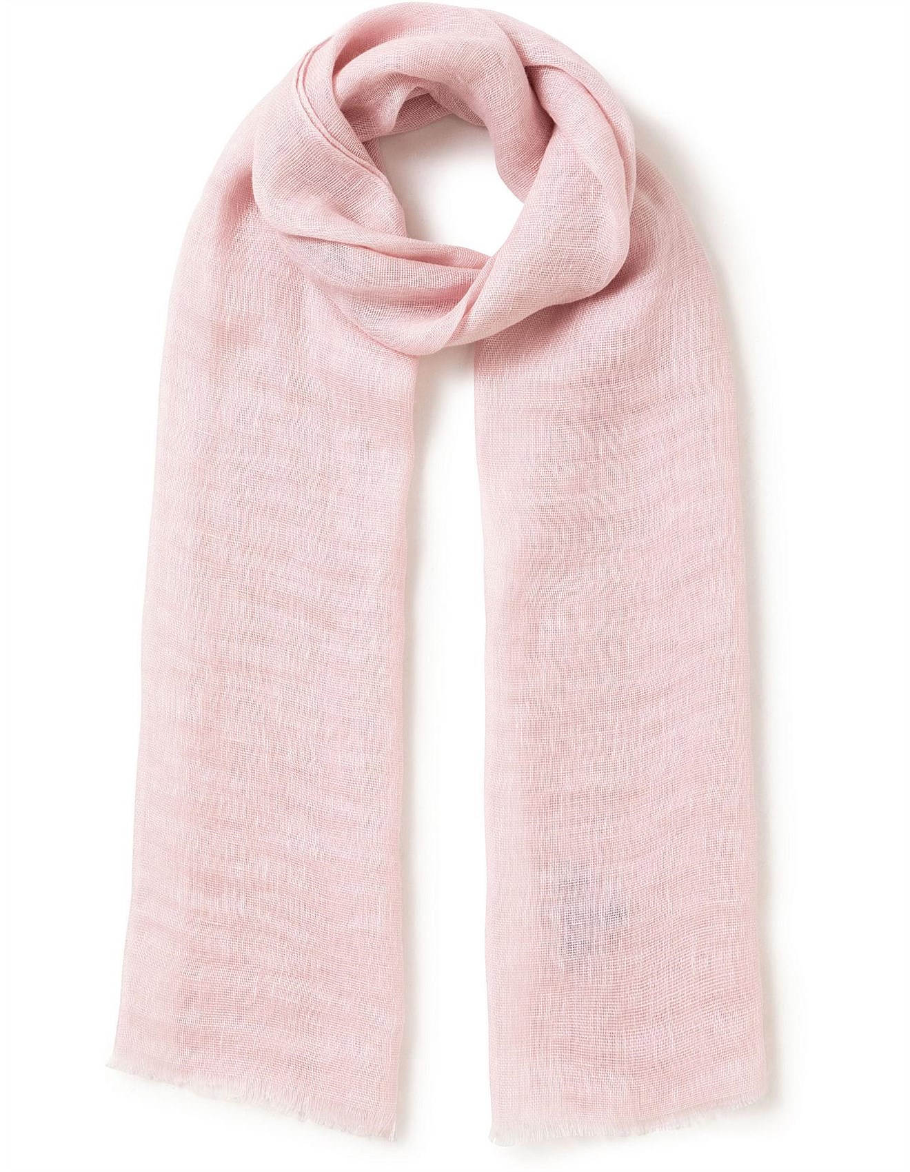 Milana Linen Solid Scarf David Jones