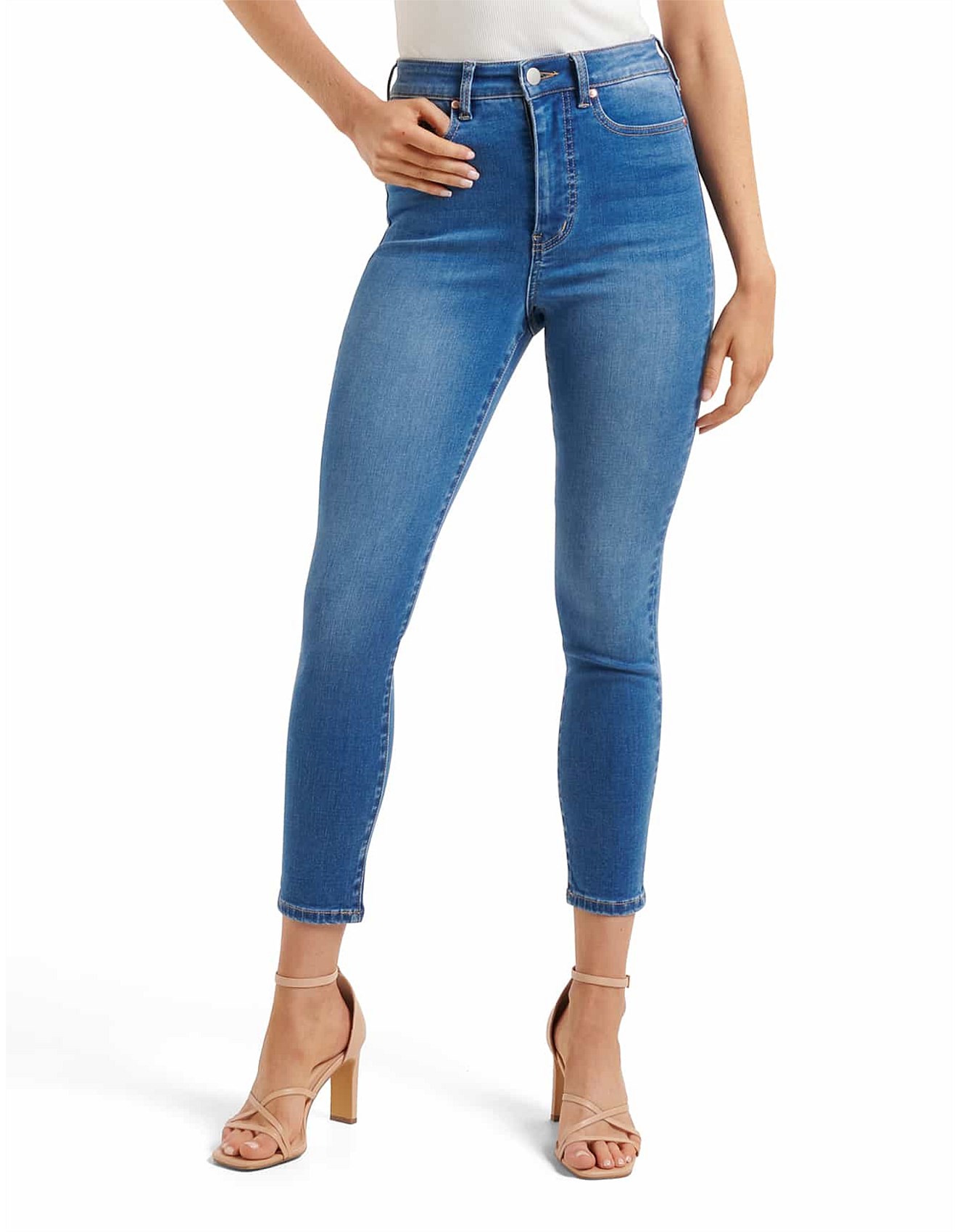 Forever New Bella Cropped Sculpting Skinny David Jones