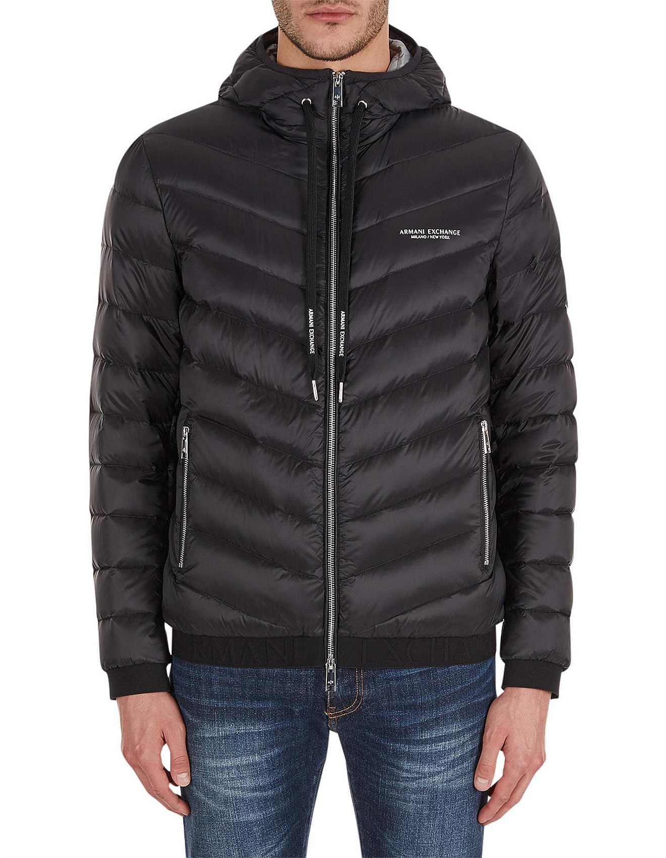 Armani Exchange Giacca Piumino Puffer Jacket David Jones