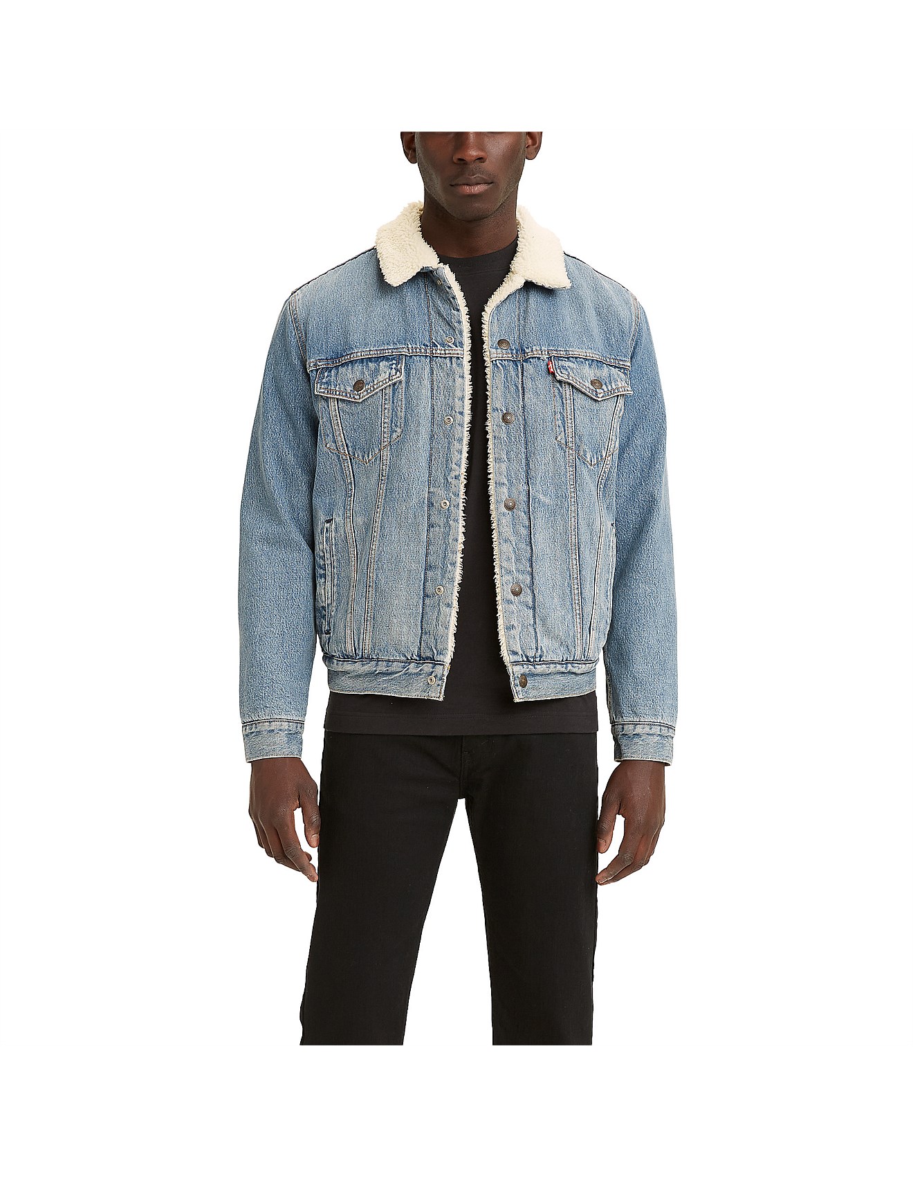 levis sherpa jacket