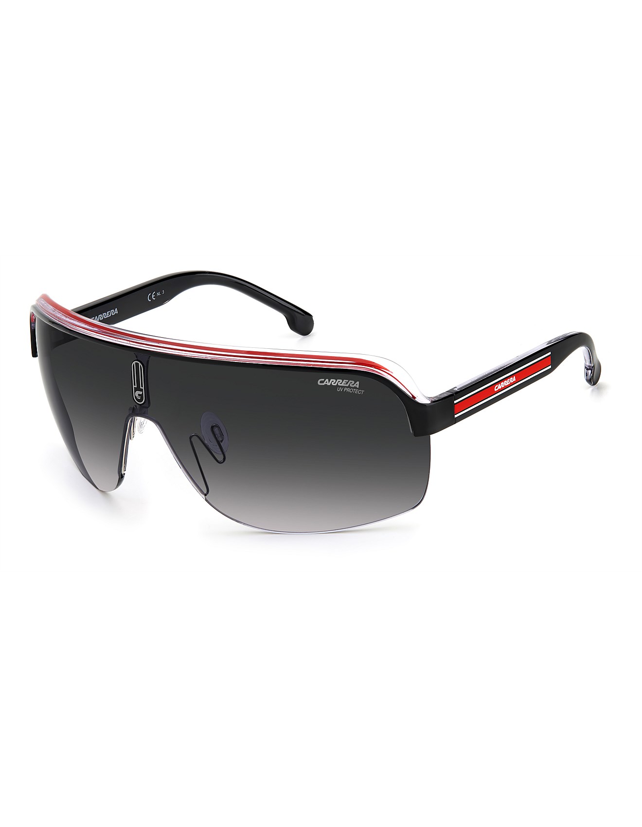 Carrera Topcar 1/n T4o Black Sunglasses David Jones