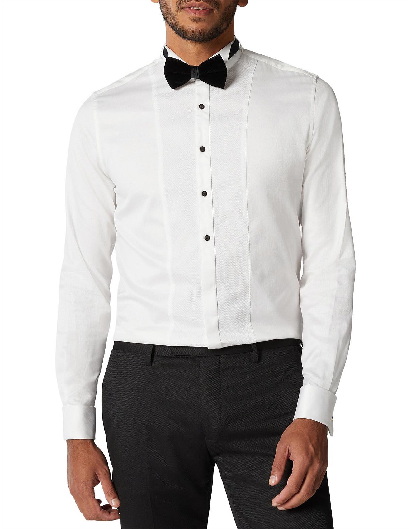 Politix Lambeth Long Sleeve Dress Shirt David Jones